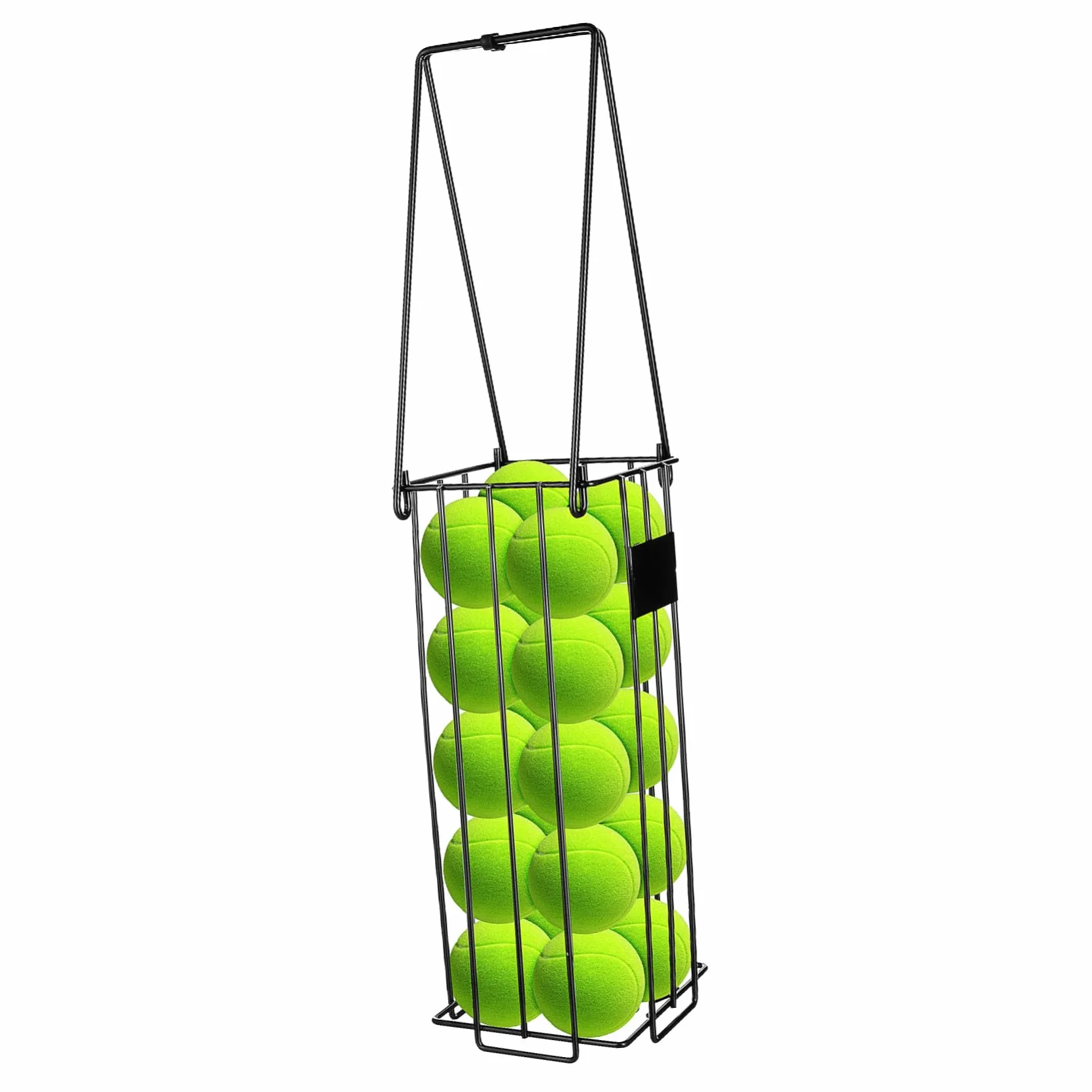 Recogedor Portátil de Pelotas de Tenis con Mecanismo de Presión Fácil Manejo y Transporte para Pickleball y Tenis