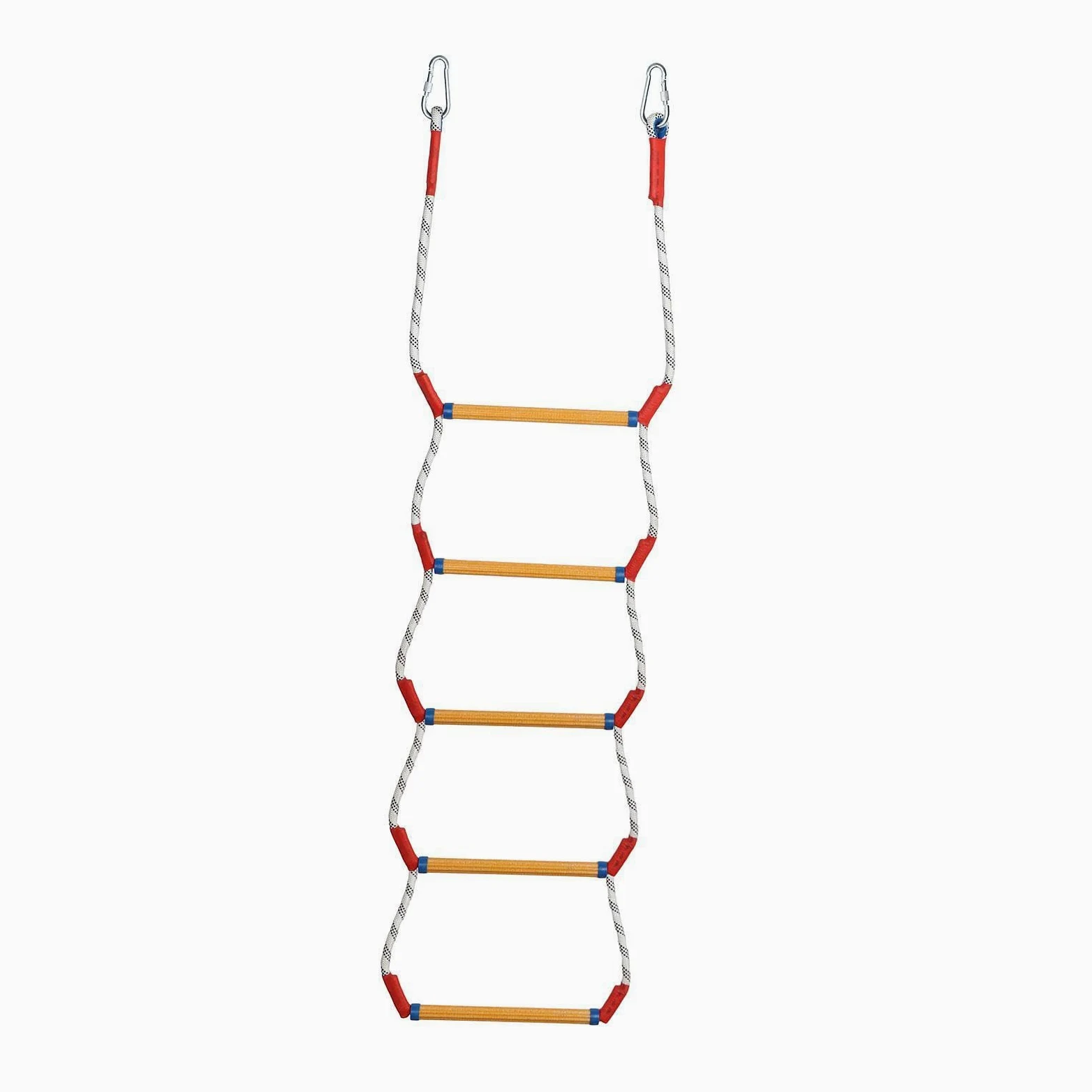 Escalera de cuerda para botes inflables, actividades al aire libre, resistente y duradera, capacidad de flotación para escalar y embarcar, escalera, Cinco neumáticos, 30x25cm