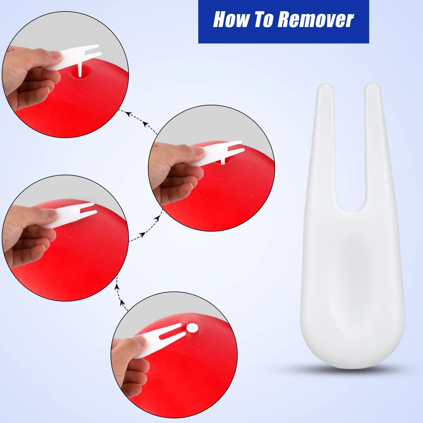 TOYMIS Bomba de Aire Pelotas, Bomba de Mano para Inflador de Pelota de Yoga Inflable con Kit de Reemplazo de Tapón de Pelota de Ejercicio para Inflador de Pelota de Ejercicio