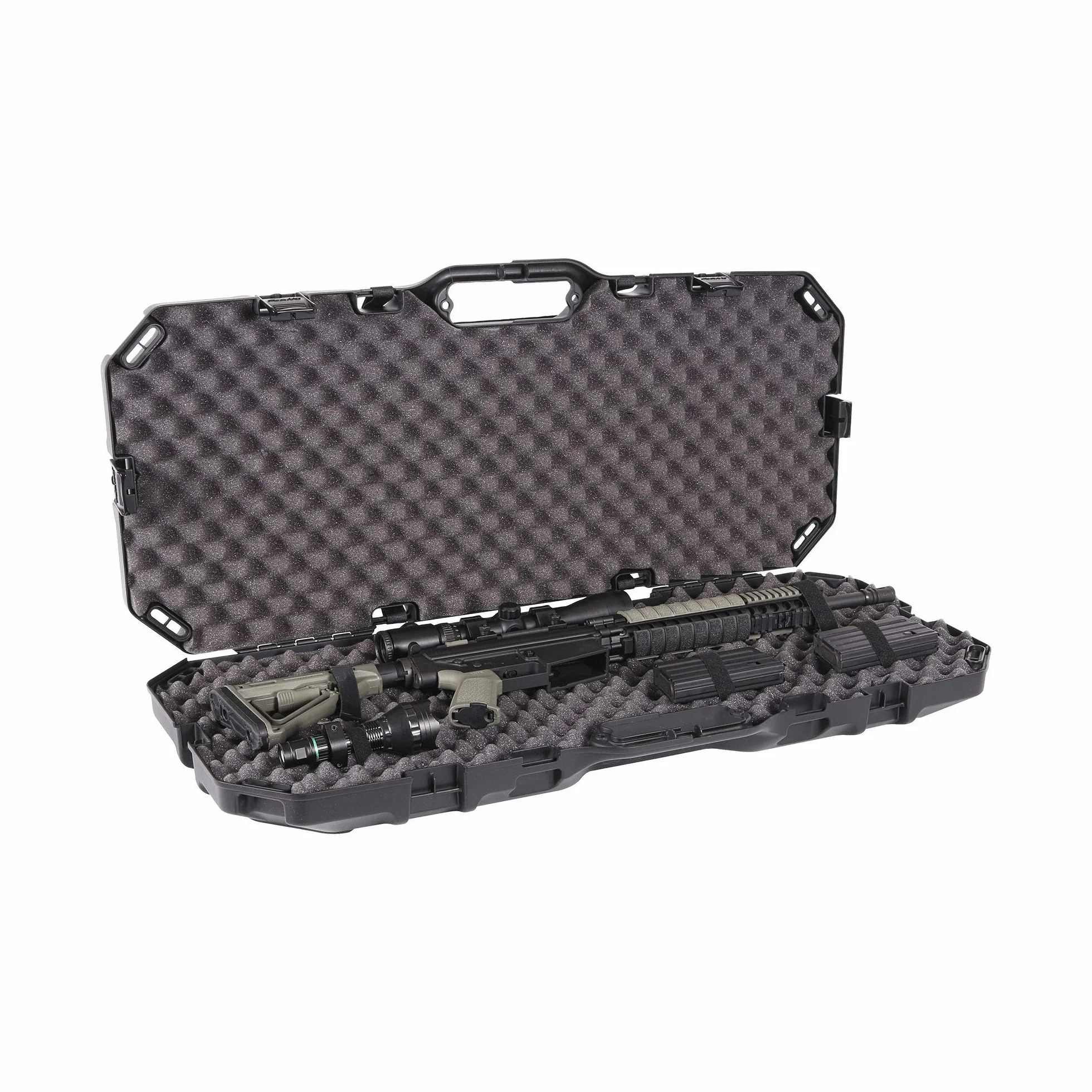 Plano Tactical 36-Inch Long Gun Case, Estuche Protector: Maletín para Rifle, Herramientas y Vuelo -Resistente a Golpes y Espuma Ondulada en el Interior