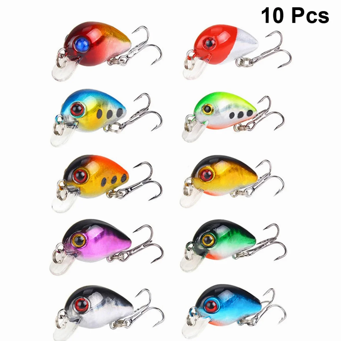 30 Uds Señuelos De Pesca Señuelo Cebo Mini