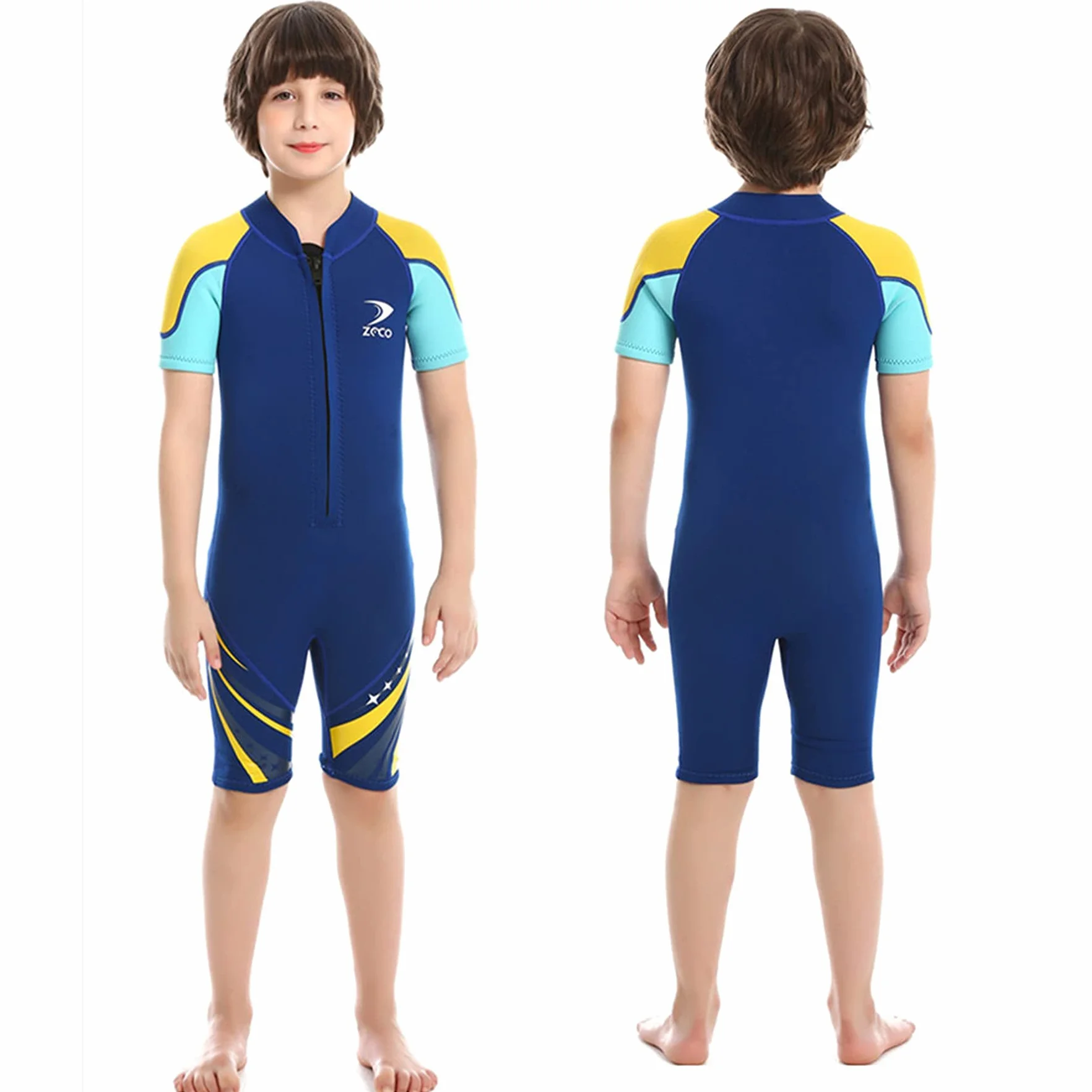 ZCCO Traje de Neopreno para niños 2,5 mm térmico baño