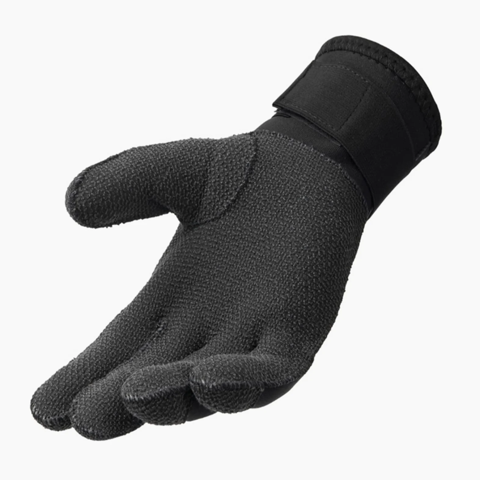 guantes de buceo Guantes De Buceo De 5MM For Caza Submarina Equipo Antideslizante Resistente Al Desgaste Guantes Negros Ajustables Resistentes A Las Puñaladas Para hacer snorkel, nadar y bucear.(Size: