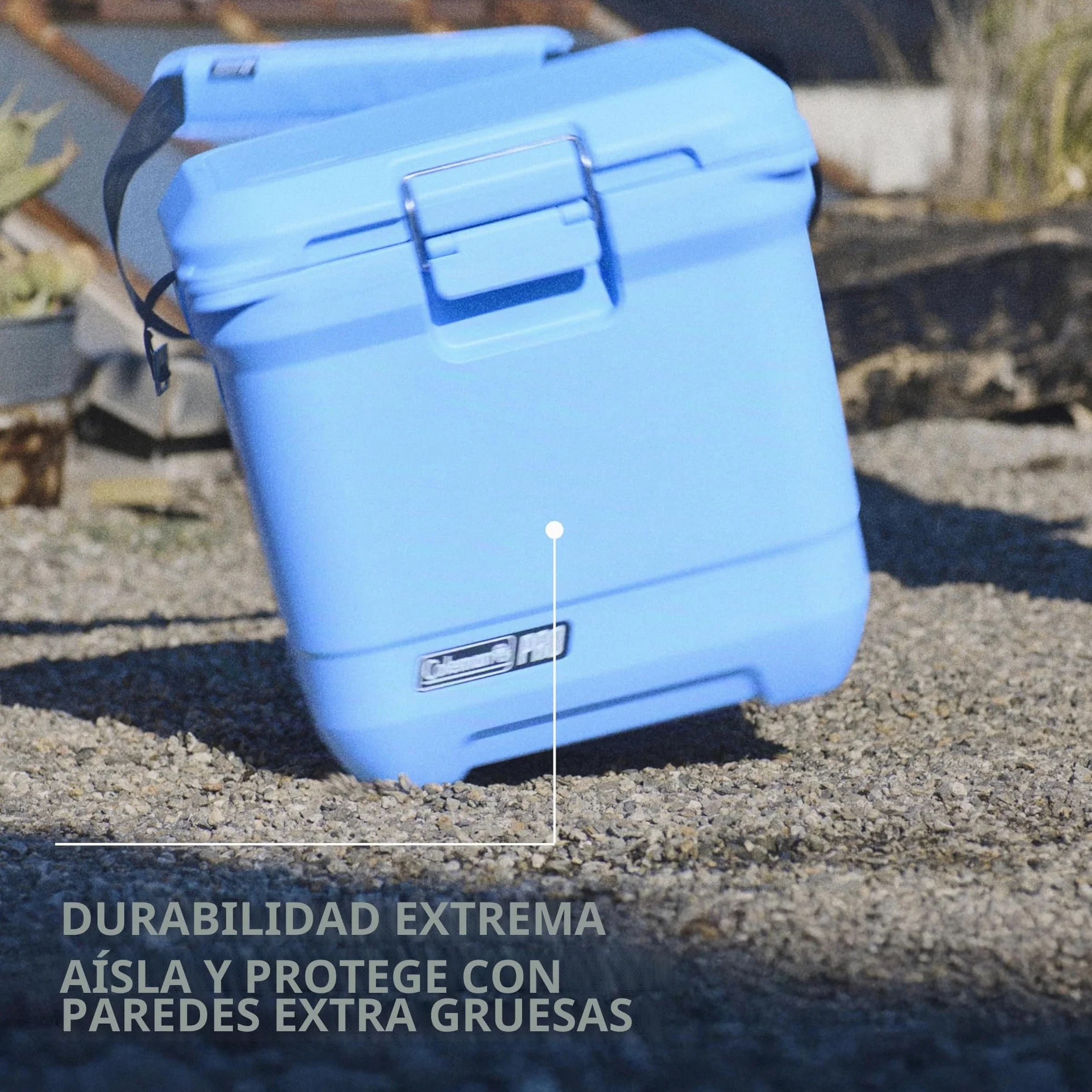 Coleman Pro Nevera rígida Resistente con Aislamiento | Capacidad 24-52 L | Mantiene el Hielo hasta Durante 5 días | Aislamiento de Espuma Completo | Nevera portátil Grande para Uso en Exteriores