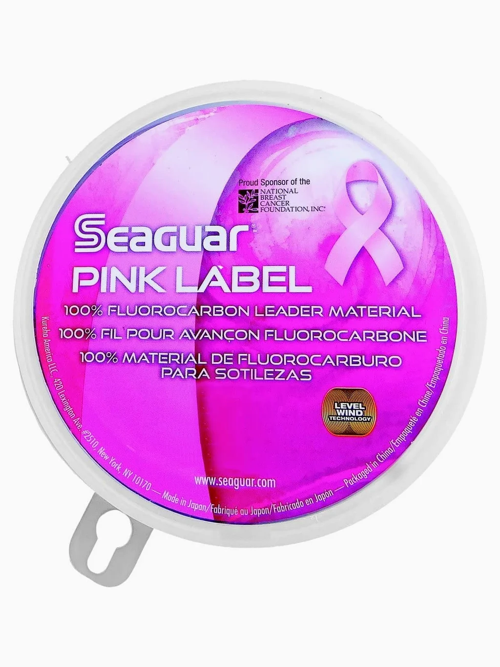 Hilo Seagear Pink 130 LBS 0,91 mm