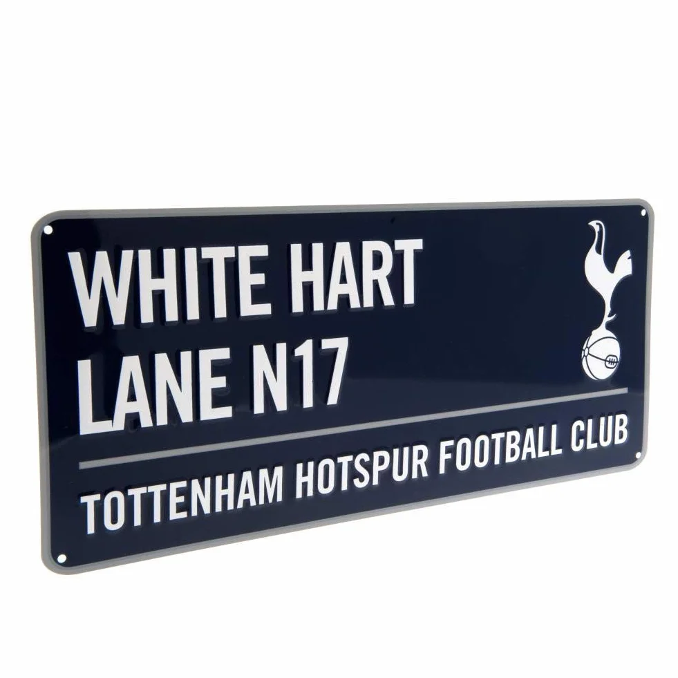Tottenham Hotspur Señal de calle del FC verde