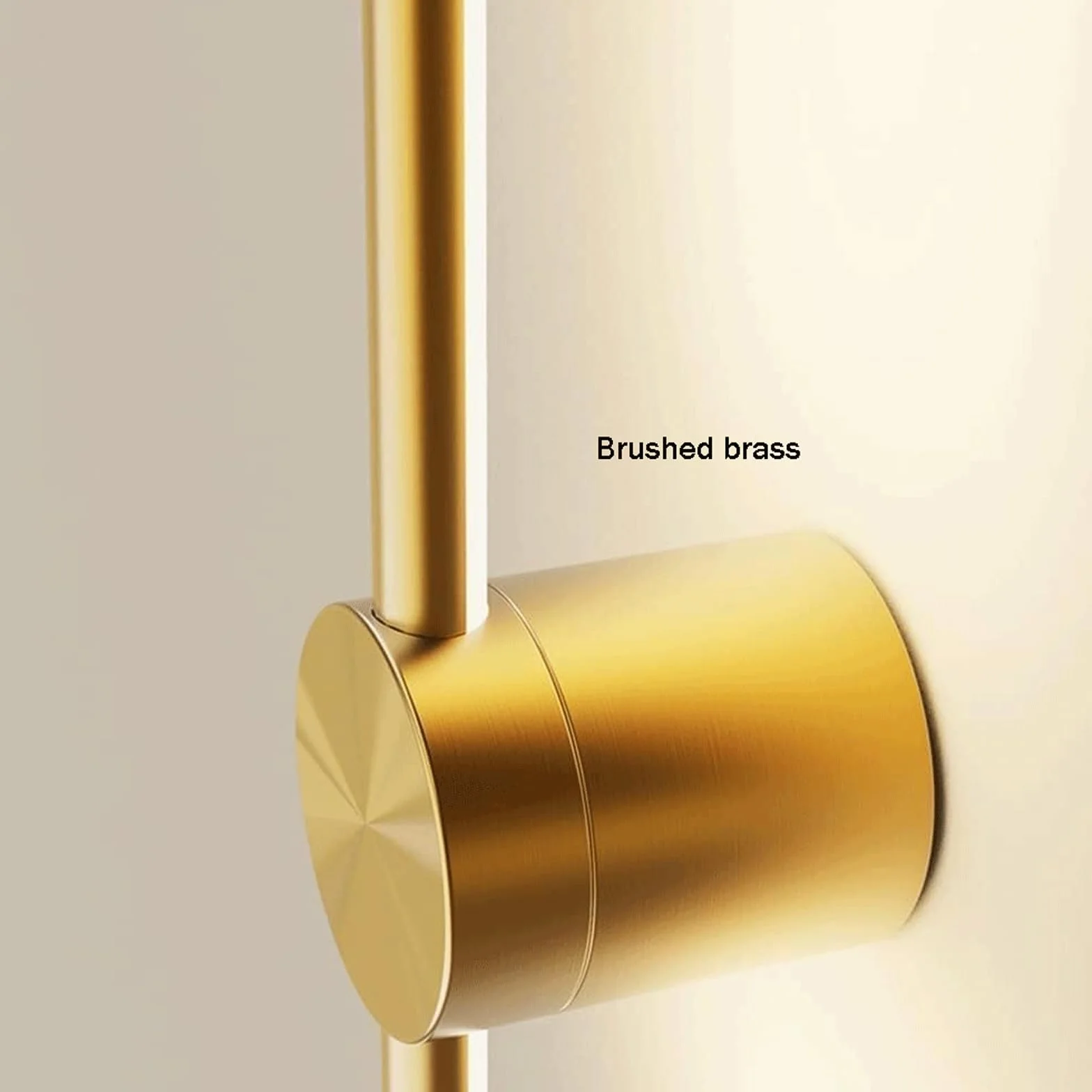 Lámpara Aplique de Pared LED Lineal Dorado 3000K Rotación 330° Ajustable