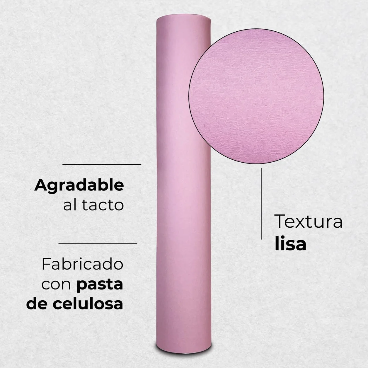Papel Camilla para Masaje Crepado Multicolor 60 cm x 70 m 3 Rollos
