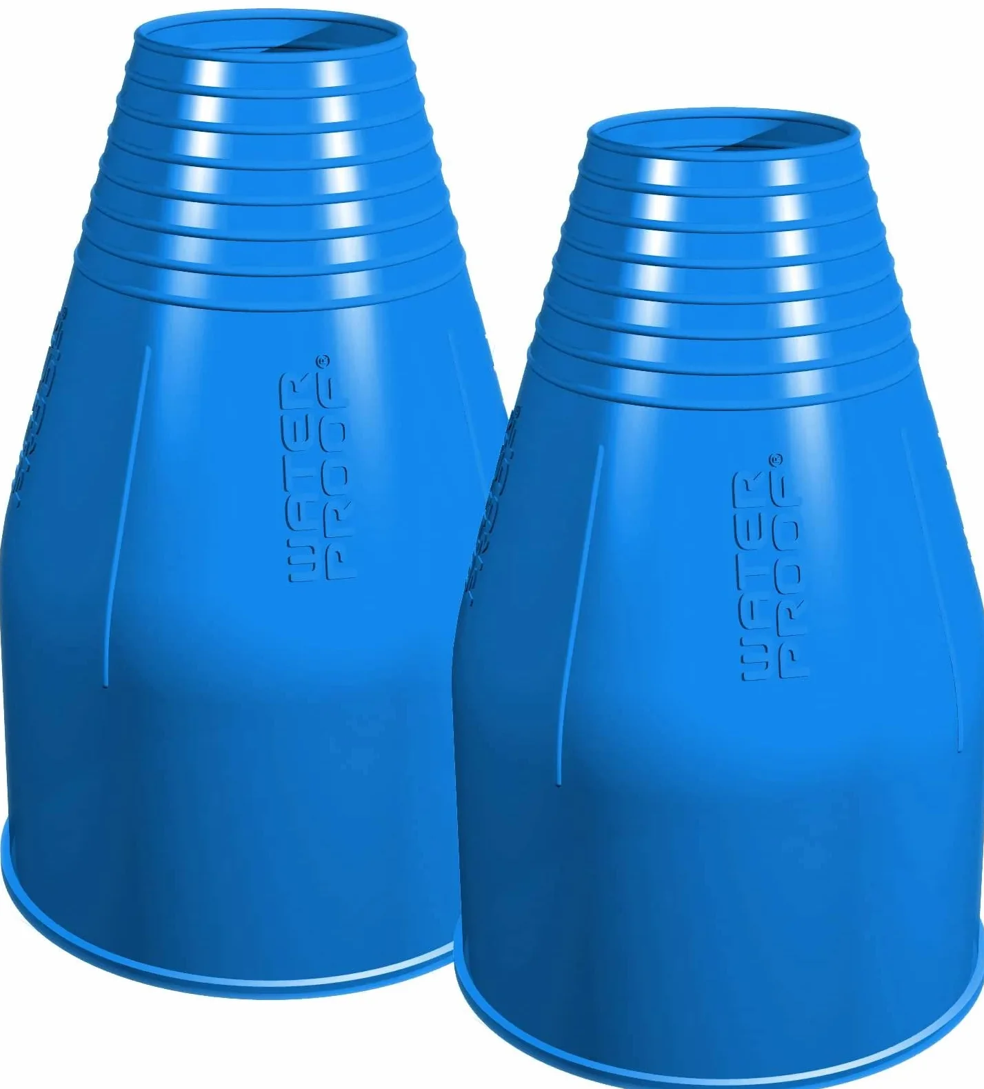 Waterproof silicone étanche pour armmanschette (bleu) Bleu s