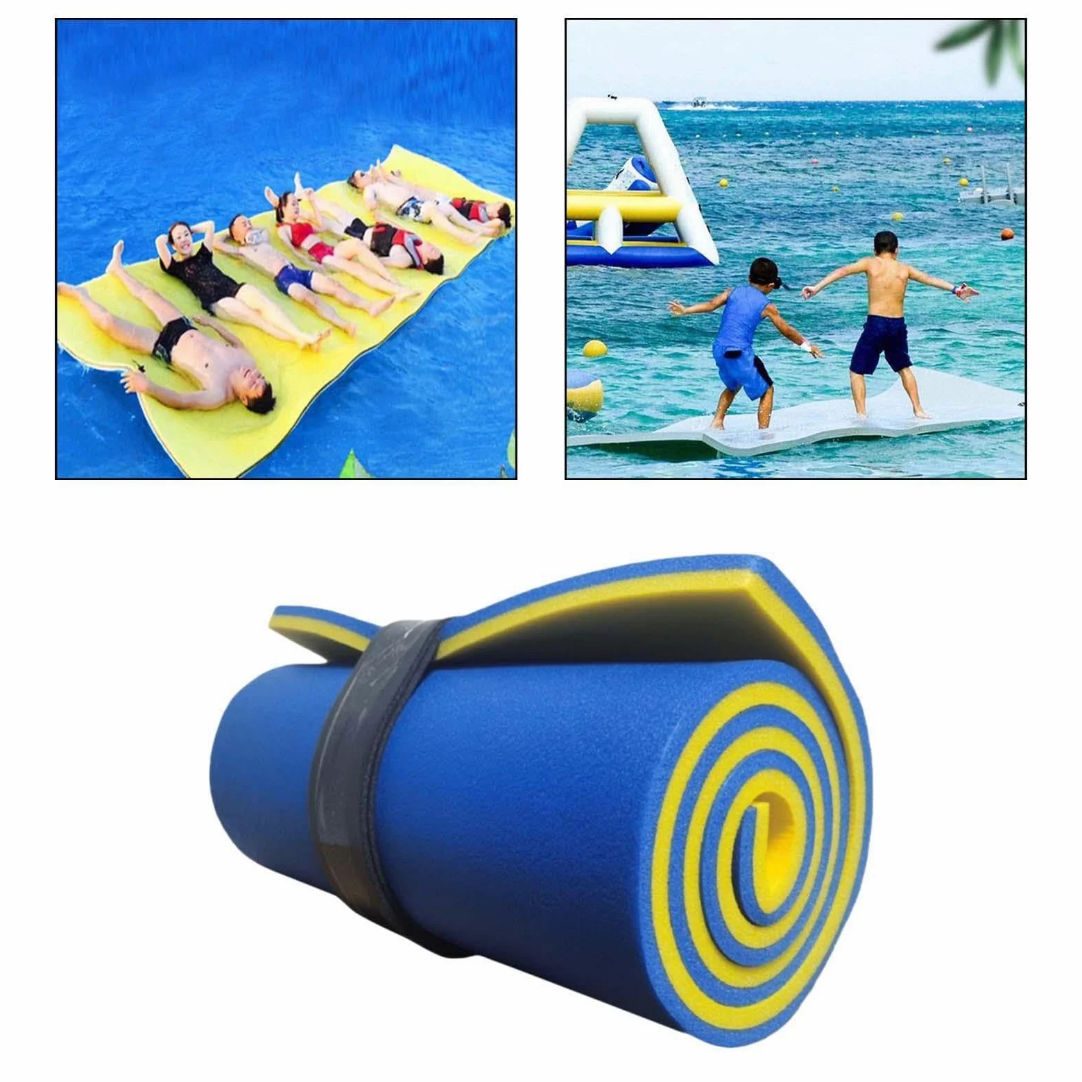 Colchoneta Flotante de 180x55 Cm para Y Relajación.