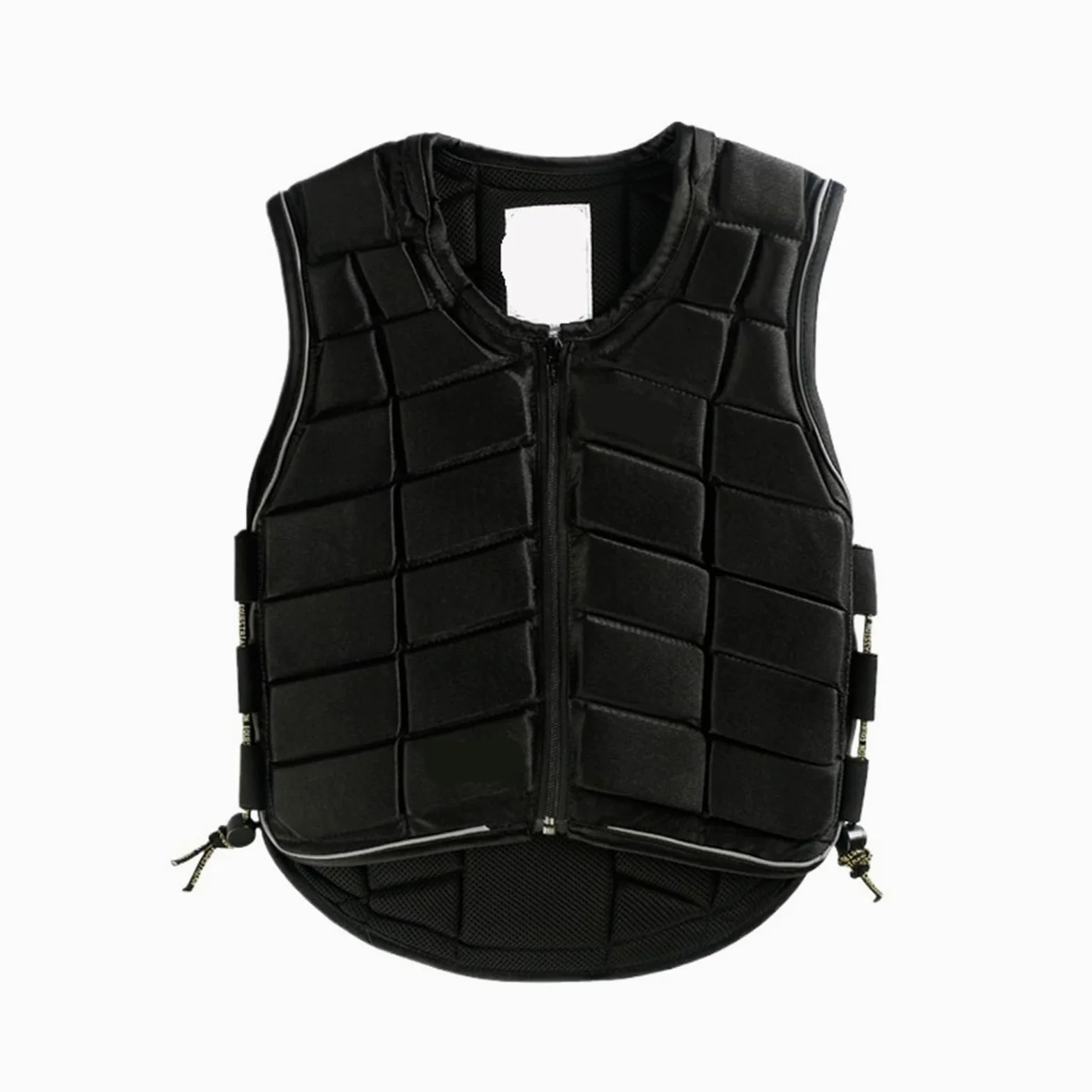 Chaleco de equitación Chaleco protector, armadura ecuestre engrosada, protector corporal de seguridad for montar a caballo, chaleco for montar a caballo, cuerpo ecuestre para montar a caballo(L)