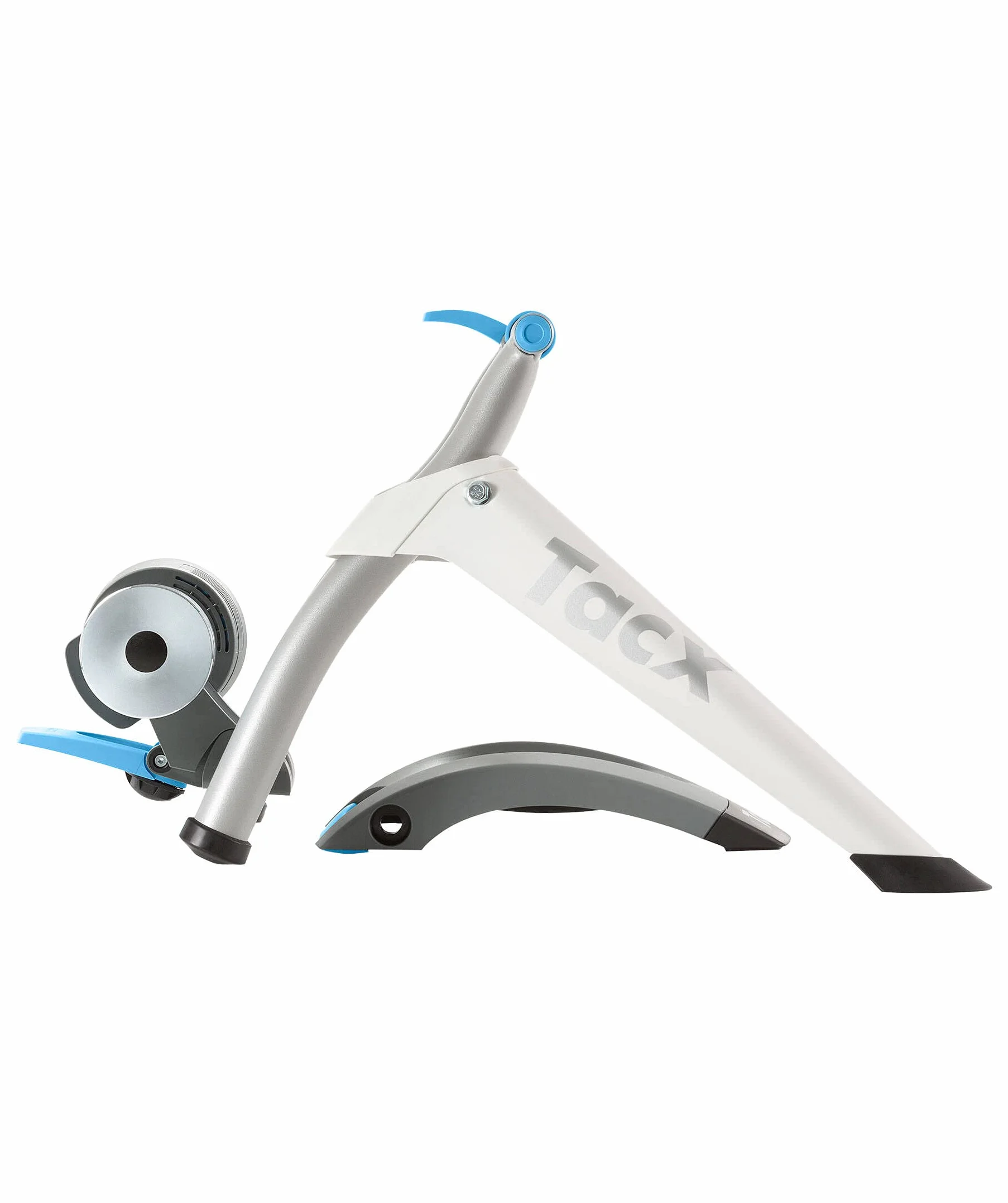 Tacx Flow Smart, Rodillo de Entrenamiento Inteligente e Interactivo con Ant+ y Bluetooth, con Datos de Velocidad, Potencia y cadencia