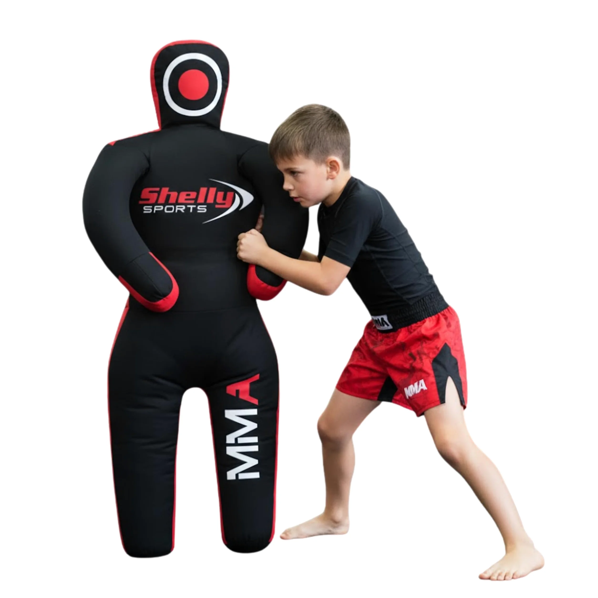 Shelly - Chupete de lucha libre MMA para niños, BJJ, saco de boxeo, amigos de lucha, jiu jitsu brasileño, posición de pie, maniquí de artes marciales, boxeo, karate, chupete de entrenamiento (47