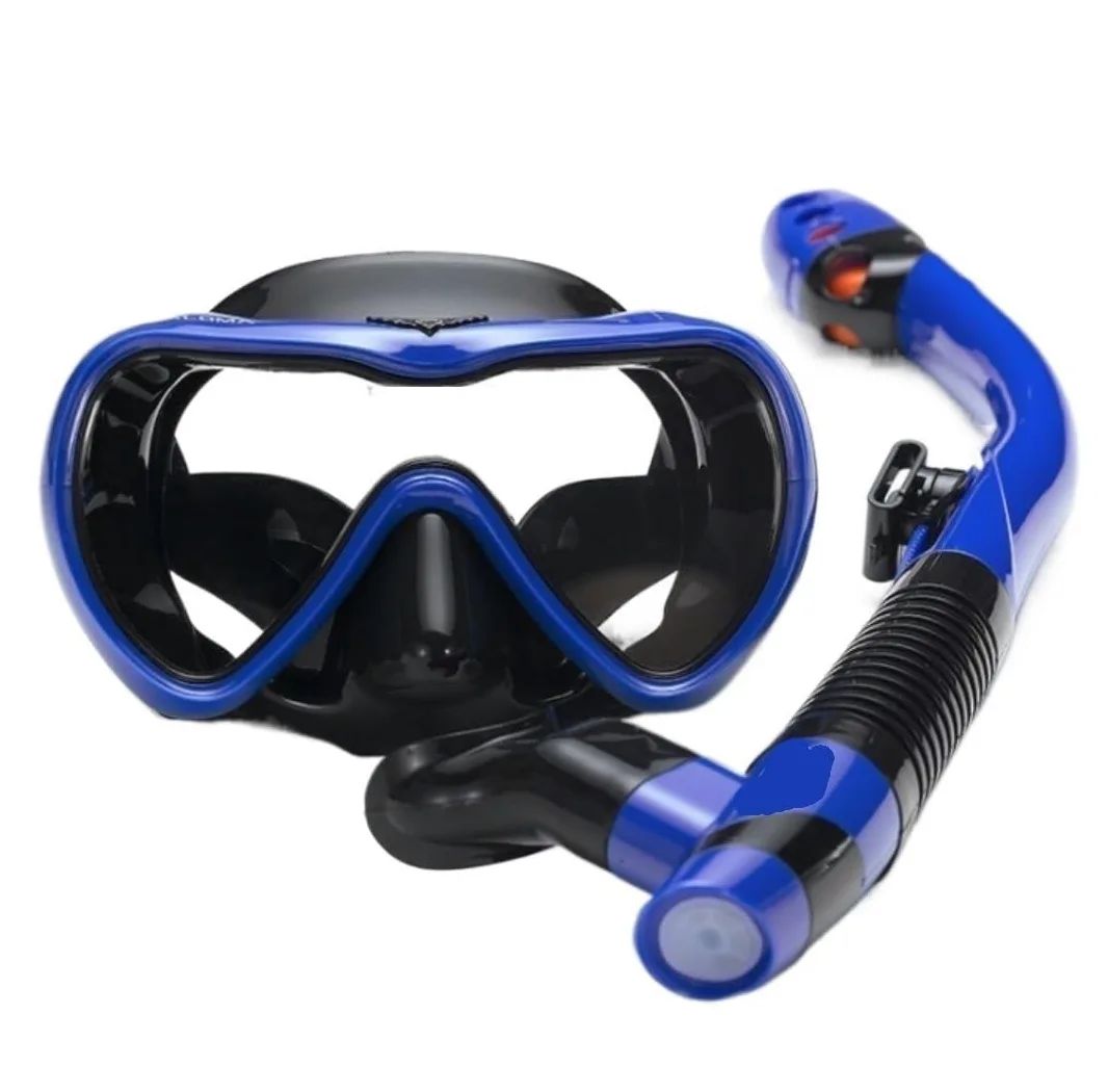 Máscara Snorkel Máscara Buceo Máscara De Esnórquel Buceo A Prueba Fugas con Equipo Antivaho Vidrio Templado Resistente A Los Impactos Equipo de Snorkel