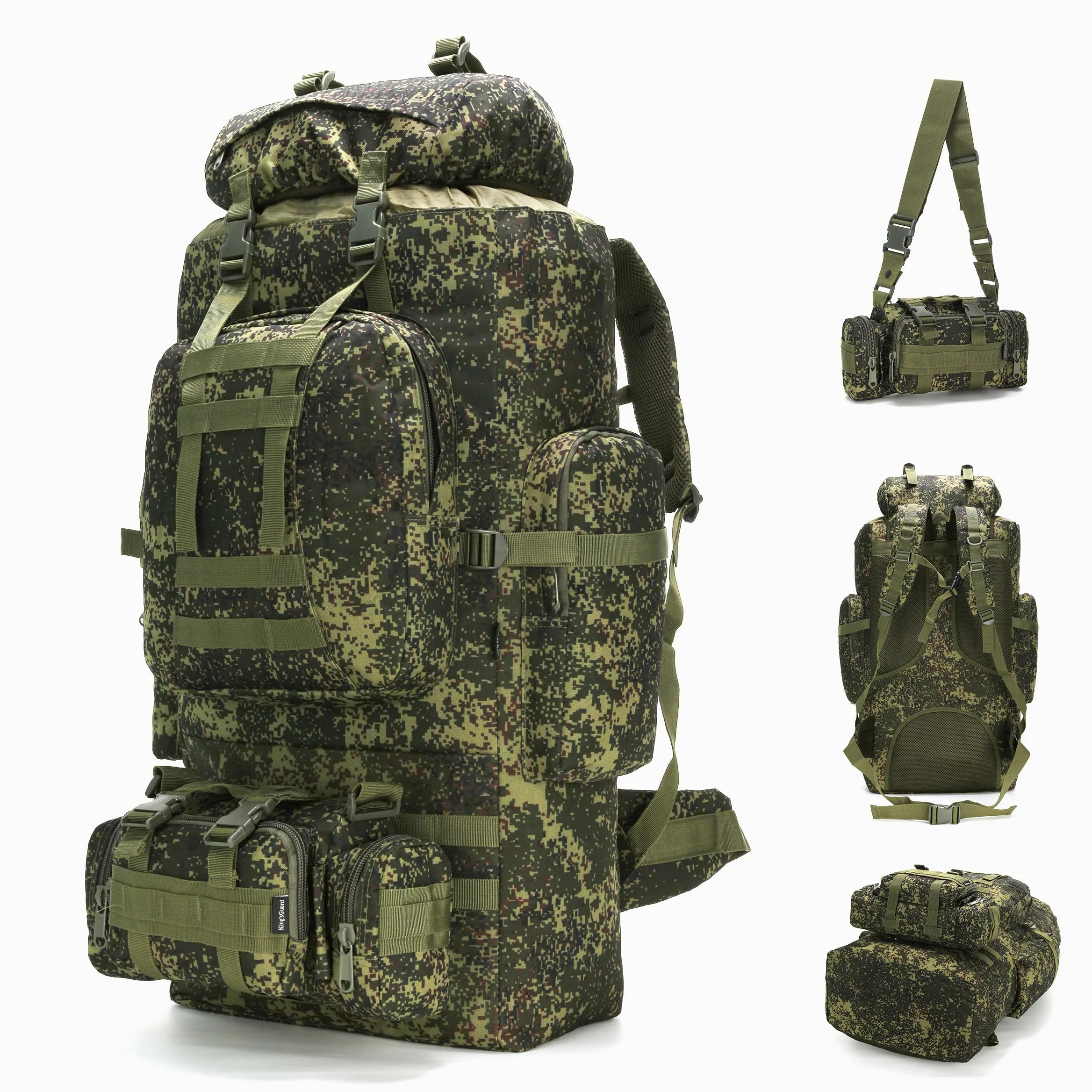 King'sGuard 6se Mochila de senderismo para camping de 100 litros Hombre (Pack de 1)