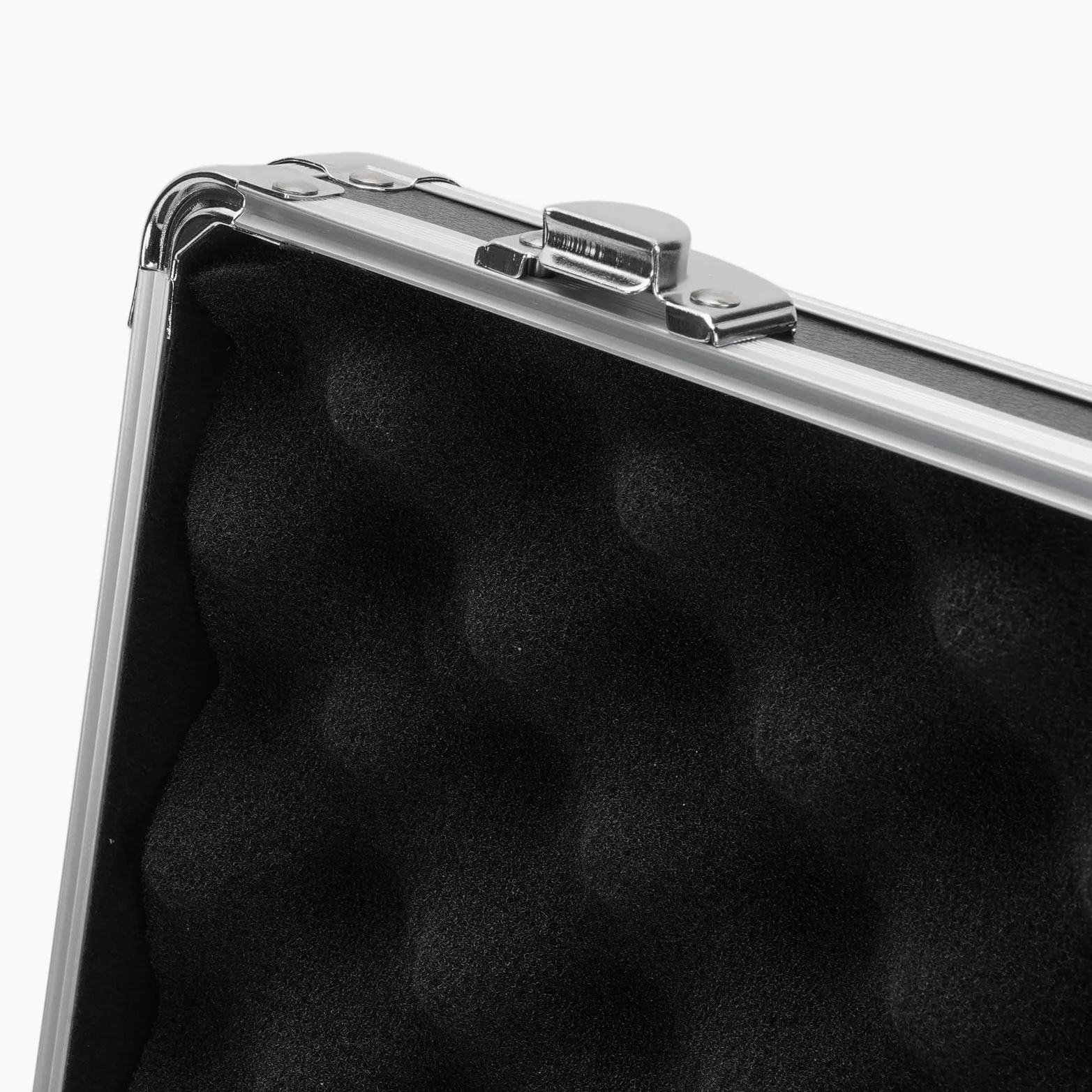 ViaGasaFamido Estuche de Transporte Rígido para Mini Kit de Platos, Maleta de Almacenamiento a Prueba de Agua IP67 de Aleación de Aluminio para Equipos de Antena de Viaje