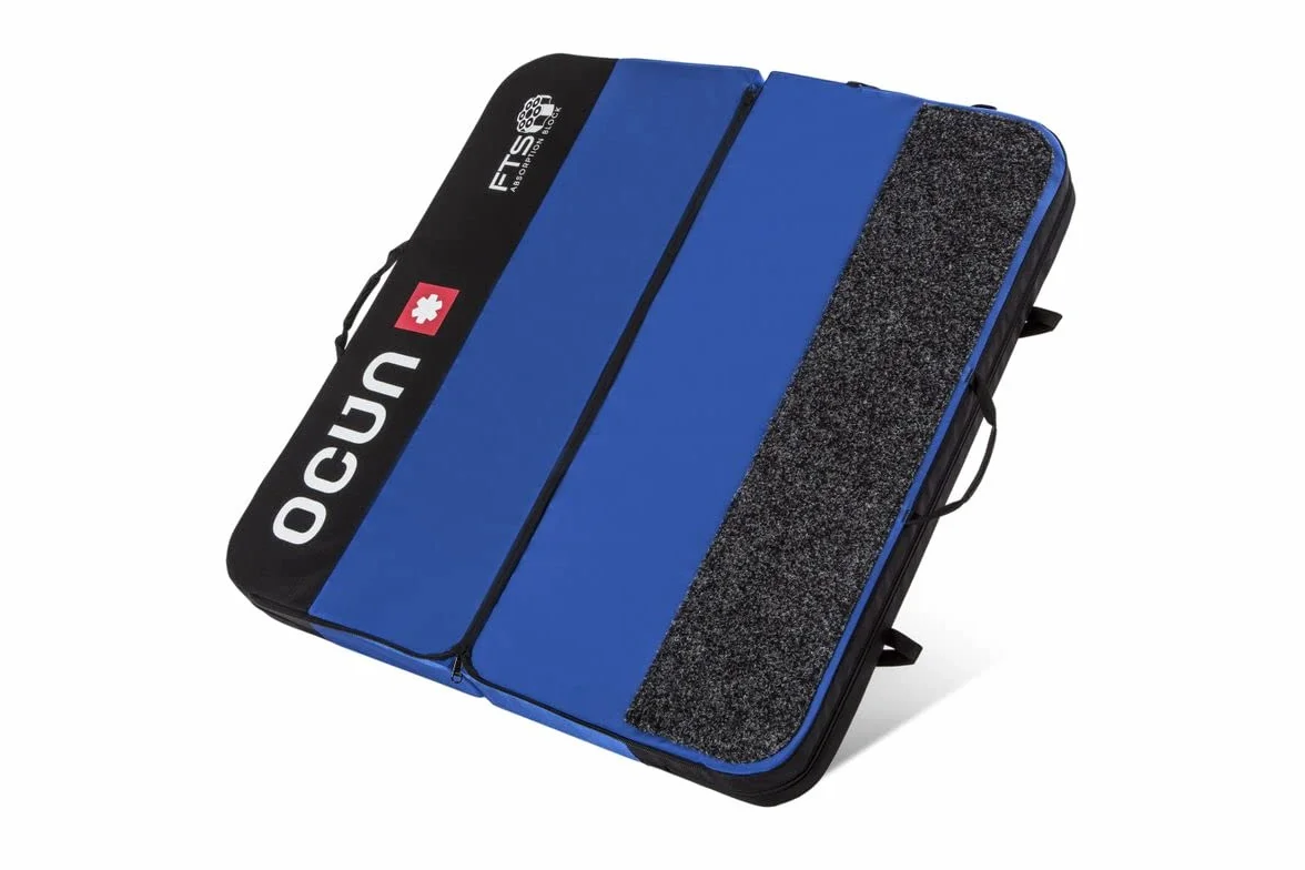Ocun Joker Fts Crashpad compacto superligero azul oscuro