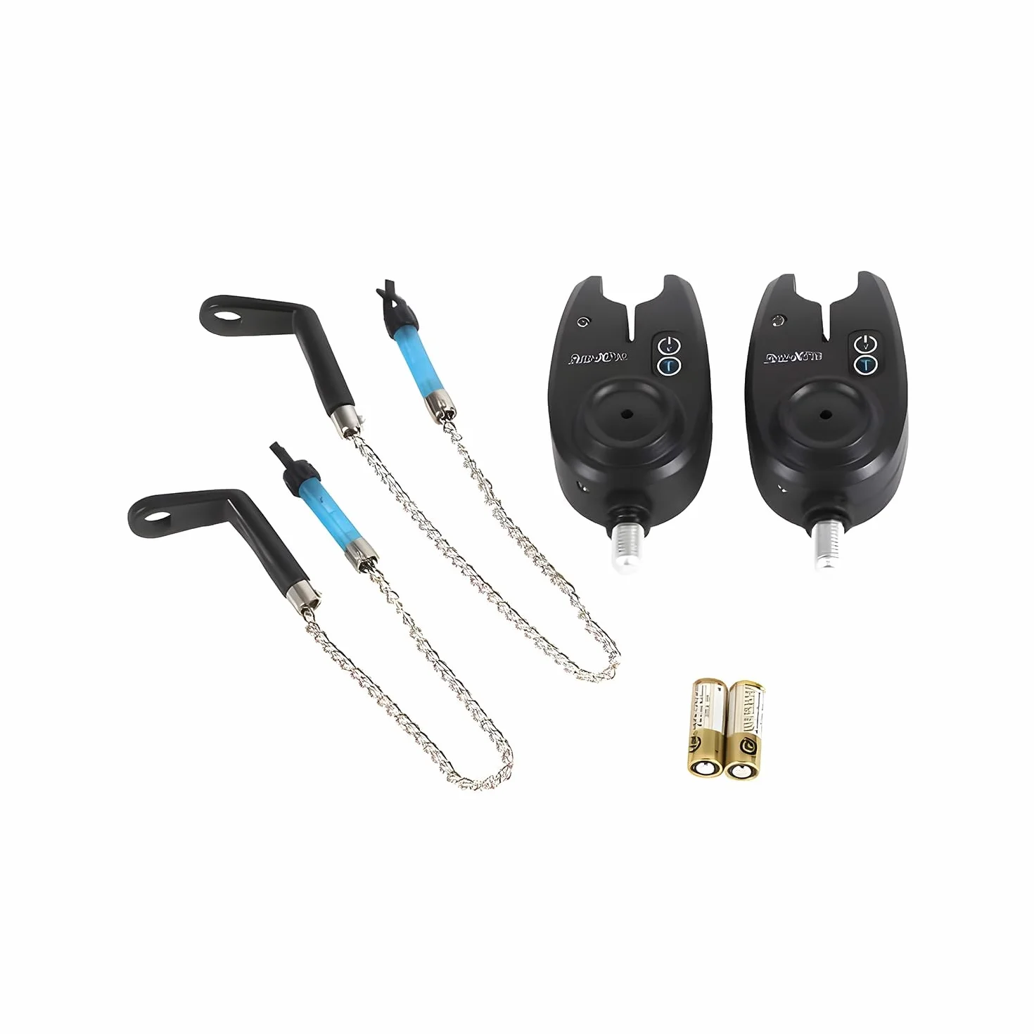 Carp Set - Improve Set - Juego de Cañas de Carpa Negro - Paquete Completo para la Pesca de la Carpa Incluye Detectores de Mordedura, Swingers, Rodpod