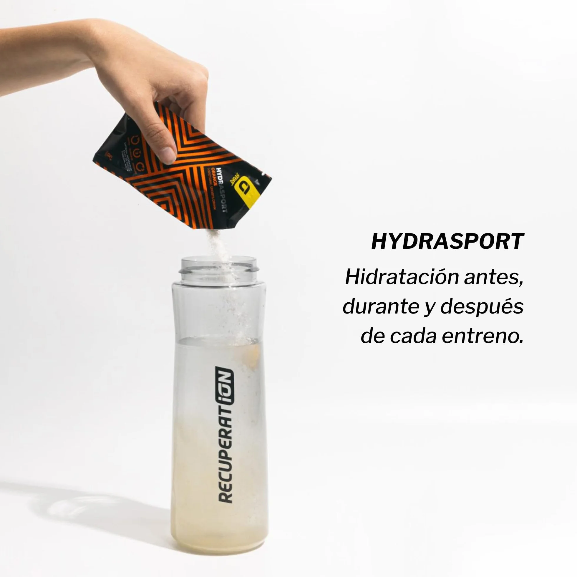 RECUPERATION Bebida Hipotónica en Polvo con Electrolitos Sabor Naranja Pack 20 Sobres