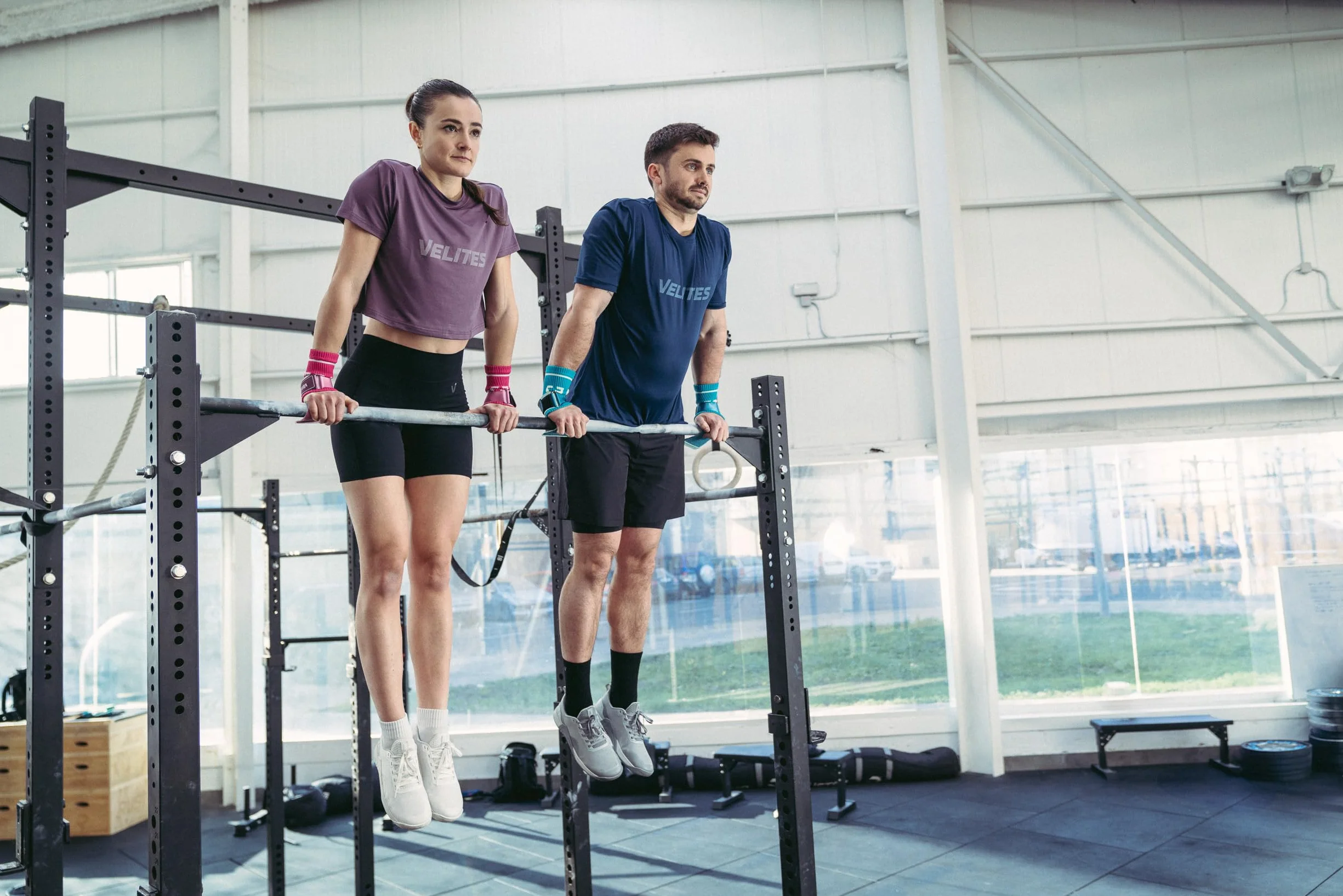 Velites Calleras Quad Pro Oficiales Crossfit® Games Magnesio Muñequeras