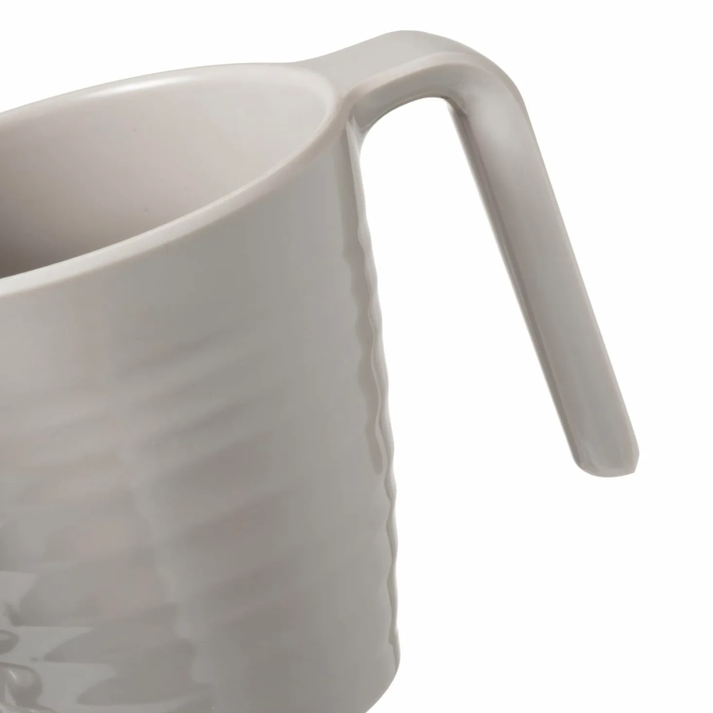 Vajilla de melamina para camping, 4 personas, diseño de café, 16 piezas + 4 vasos Timo, copas de champán, vajilla de pícnic, barbacoa