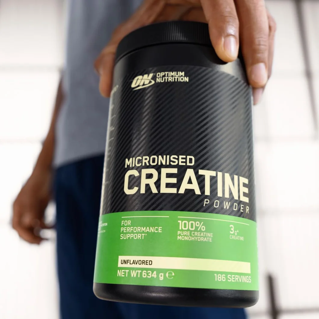 Optimum Nutrition Creatina Micronizada en Polvo Sin Sabor 634g 186 Servicios