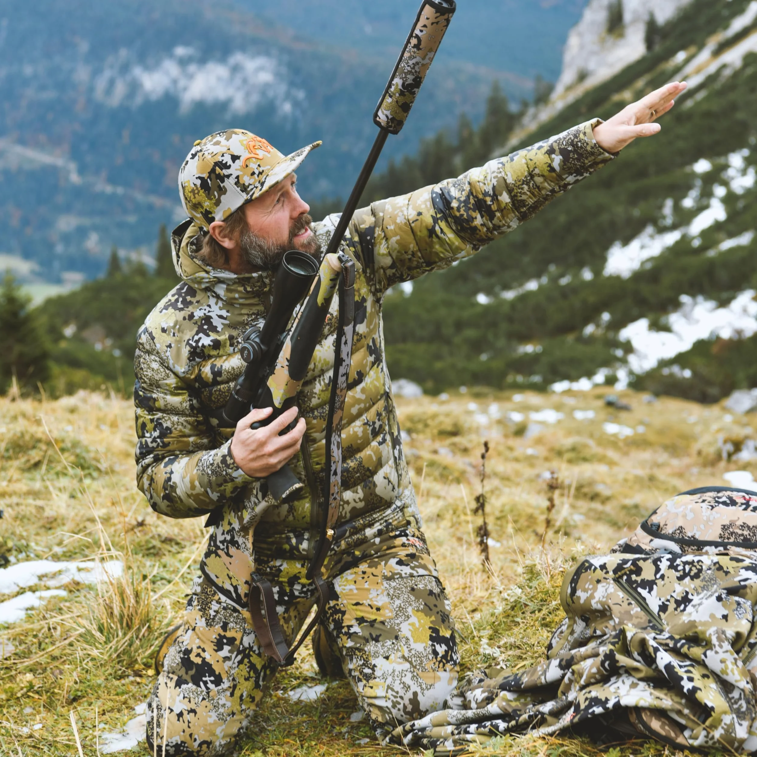 Blaser HunTec - Correa de neopreno para rifle de camuflaje