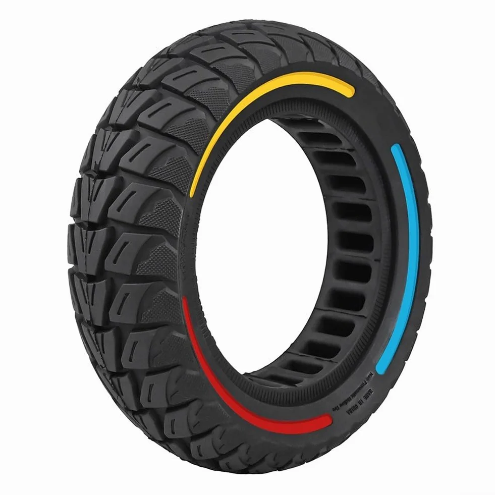 Neumático de Caucho Macizo de 10 Pulgadas 10x3.0, diseñado para Scooters eléctricos con excelente Agarre