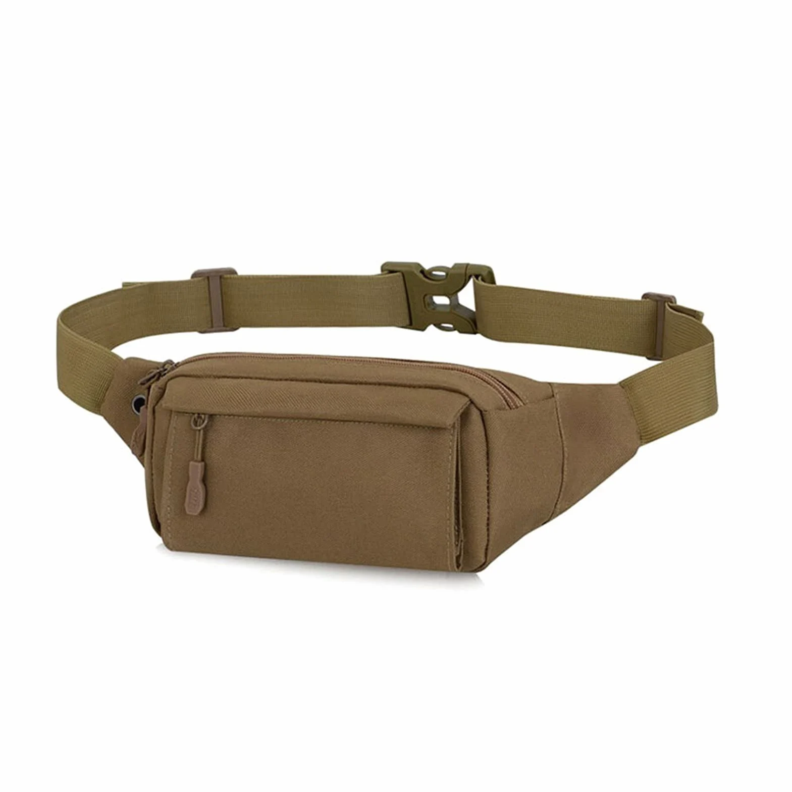Bolso de la Cintura for Hombres Masculino al Aire Libre Packle de Cintura Bolsa de 5.8 Pulgadas Bolsas de teléfono con Bolsas de Viaje de Viaje (Color : Khaki)