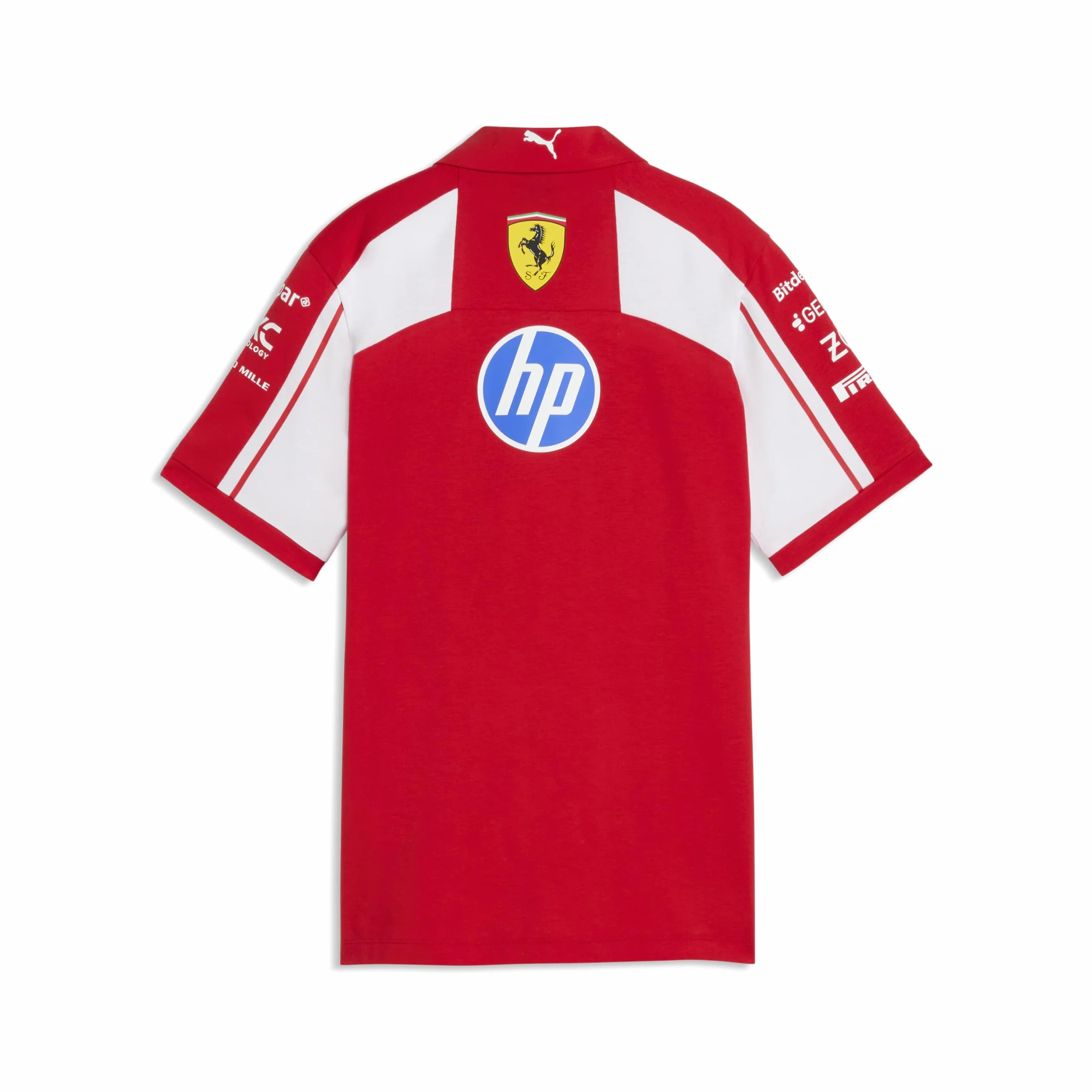 PUMA Scuderia Ferrari F1 2026 Polo del Equipo para Mujer - Rojo