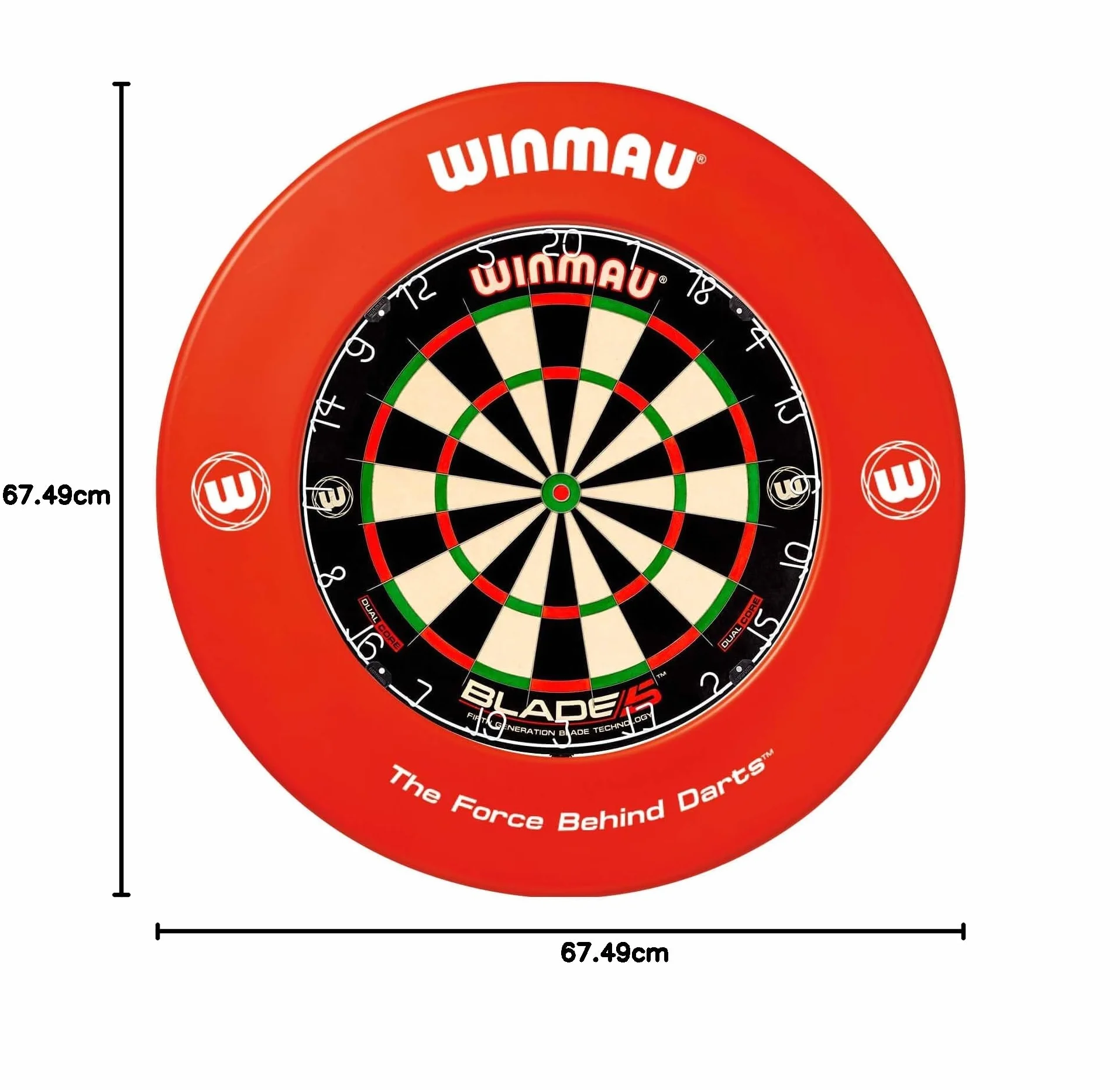 Winmau Contorno de blanco