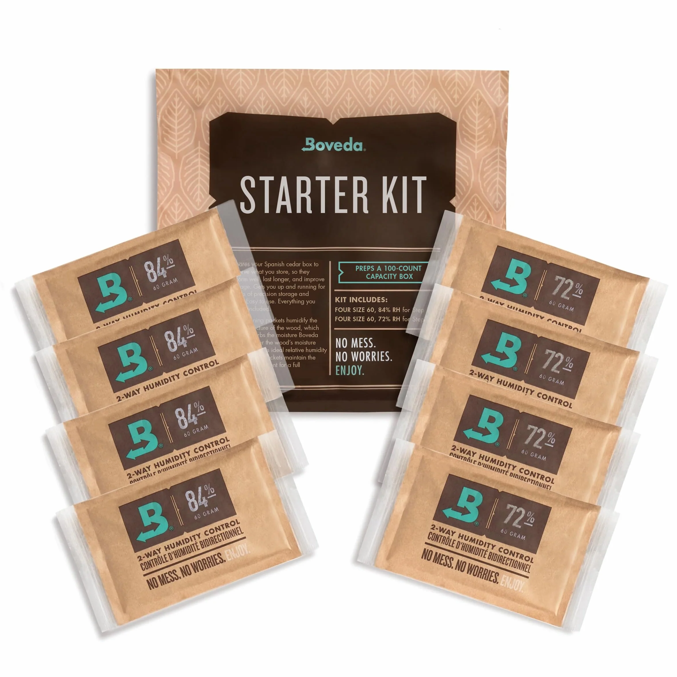 Boveda Bolsa portátil de viaje resellable de 2 vías para humedad, impermeable y a prueba de polvo, precargada con paquete de 69% de humedad relativa, tecnología patentada, almacenamiento medio para 15