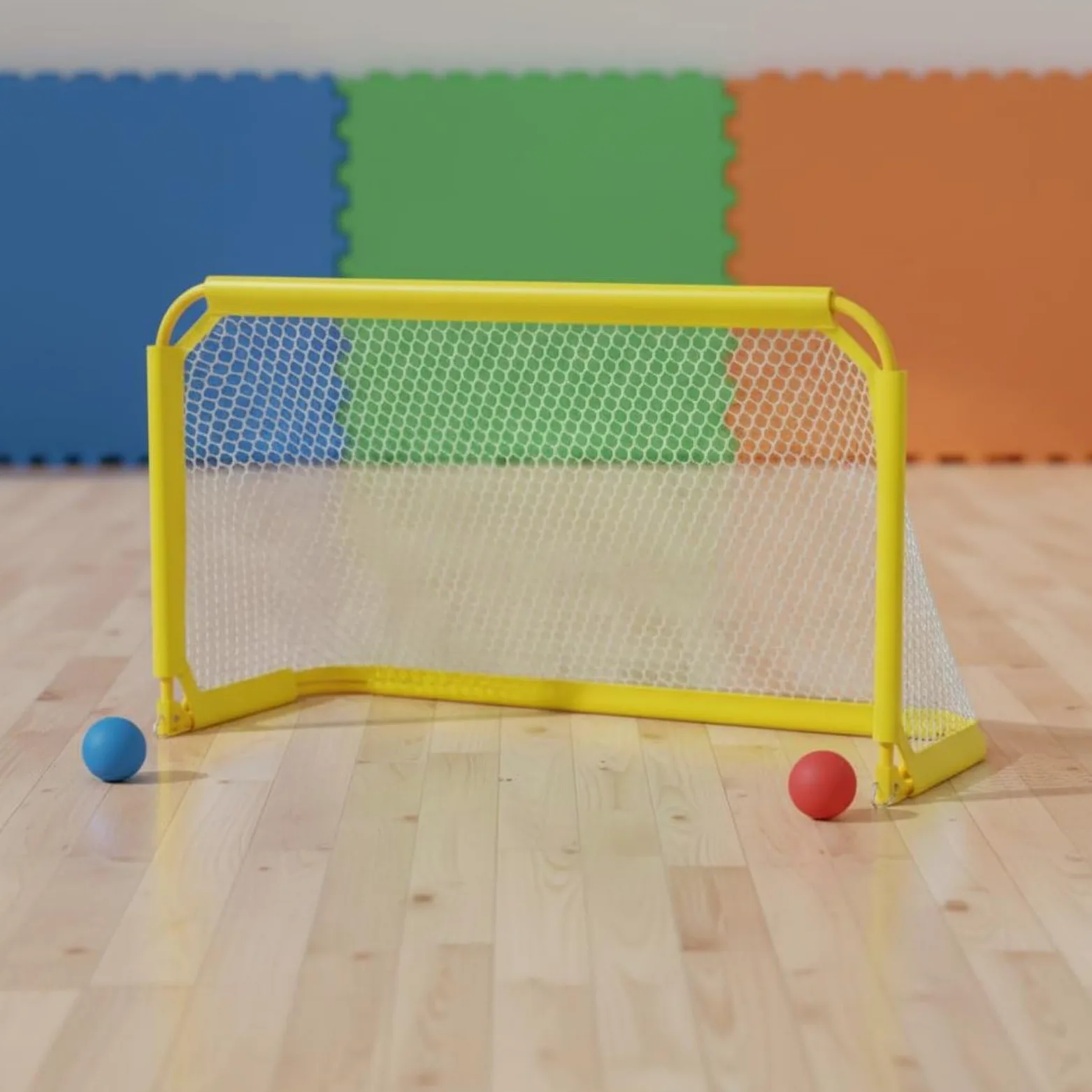 Portería de Fútbol Infantil Meta para Niños Arco Plegable Red Portátil con Malla sin Nudos de Oxford Esquinas Redondeadas Estabilidad Fácil de