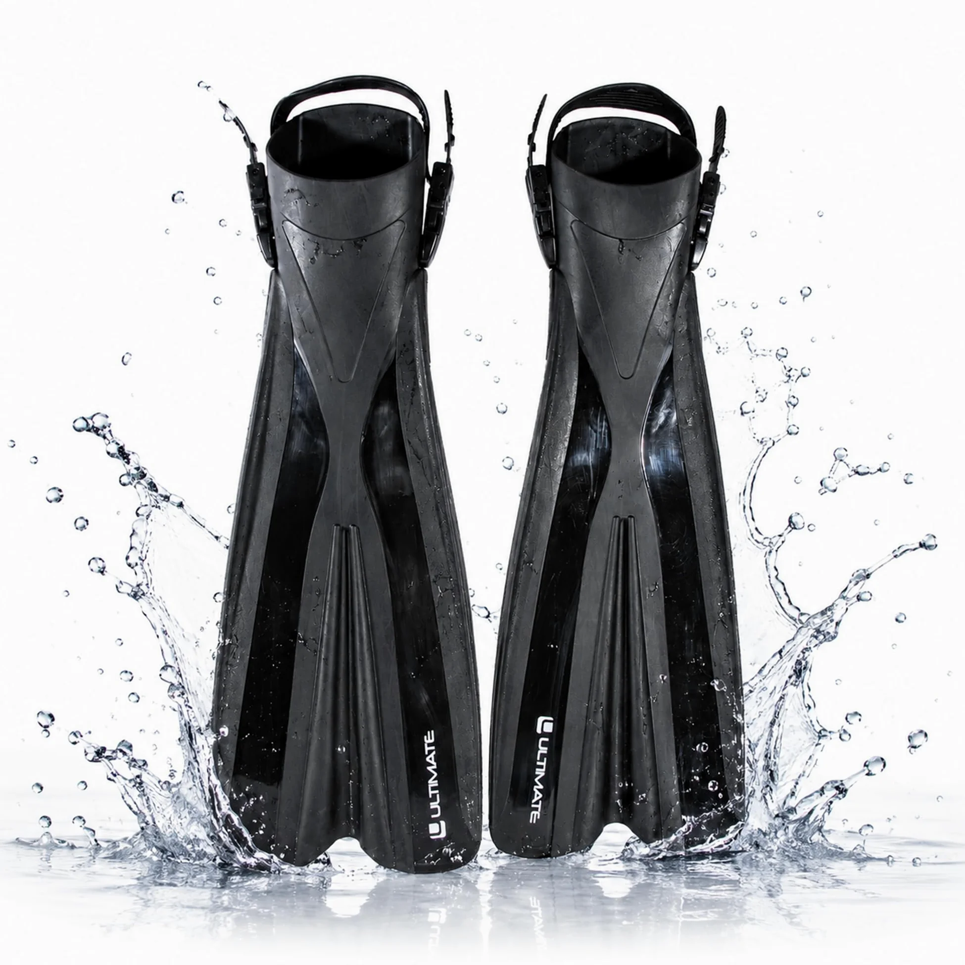 Ultimate Bellyboat Aletas - Talla Universal - Aletas para Pato De Pesca