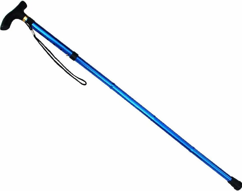 Bastones Ajustables para Senderismo y Trekking, Bastones Plegables ultraligeros de aleación de Aluminio, 2 Unidades, metálicos, Regalo para Padres.