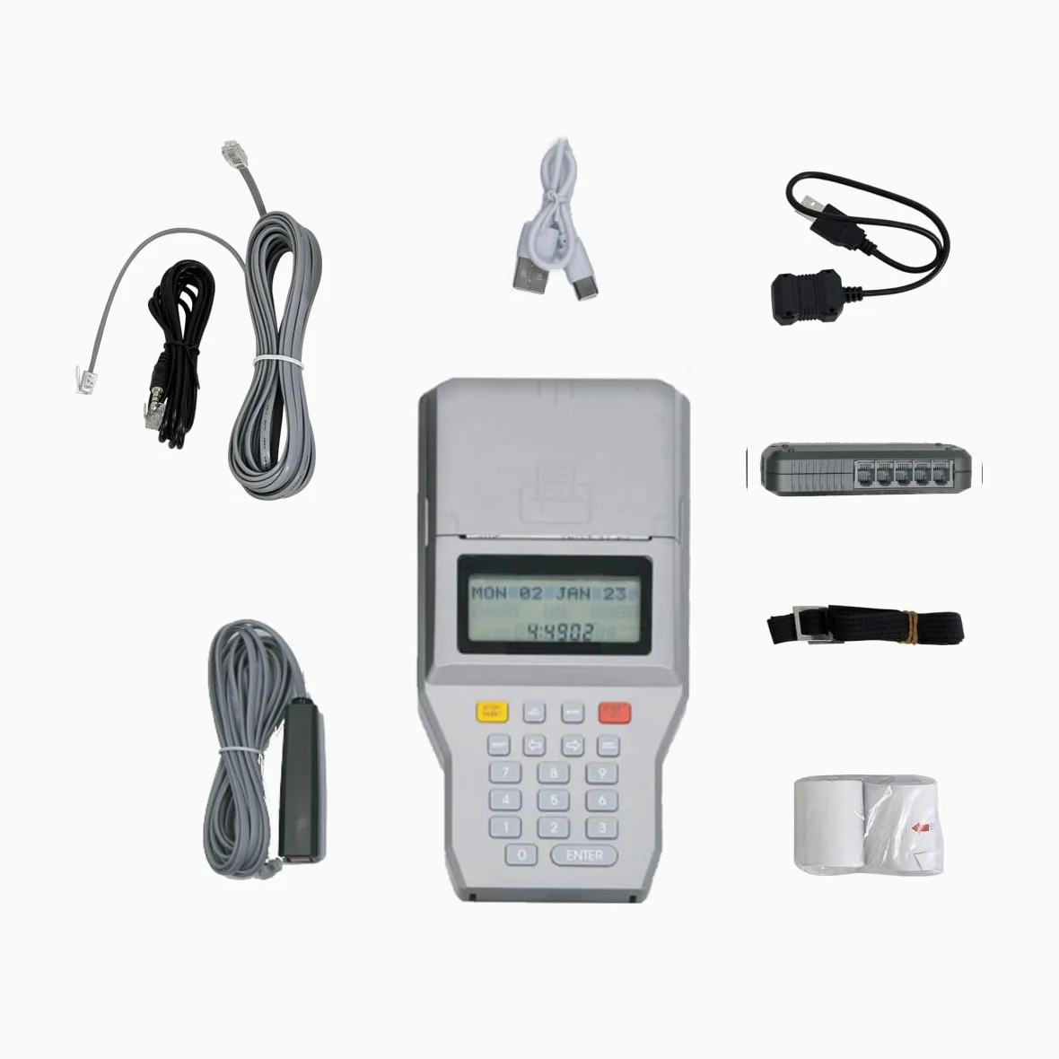 Cronómetro DT8100 (8000 memorias), color blanco