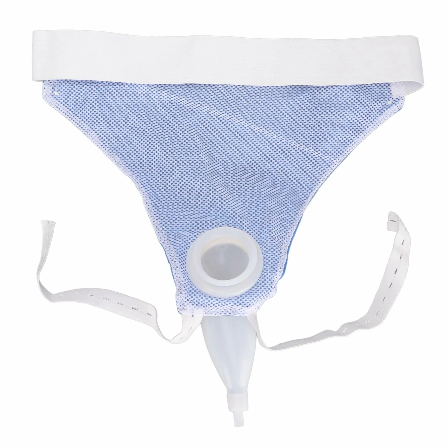 Bolsa de orina portátil 1000 ml 2000 ml para incontinencia cintura colector con catéter hombres mayores