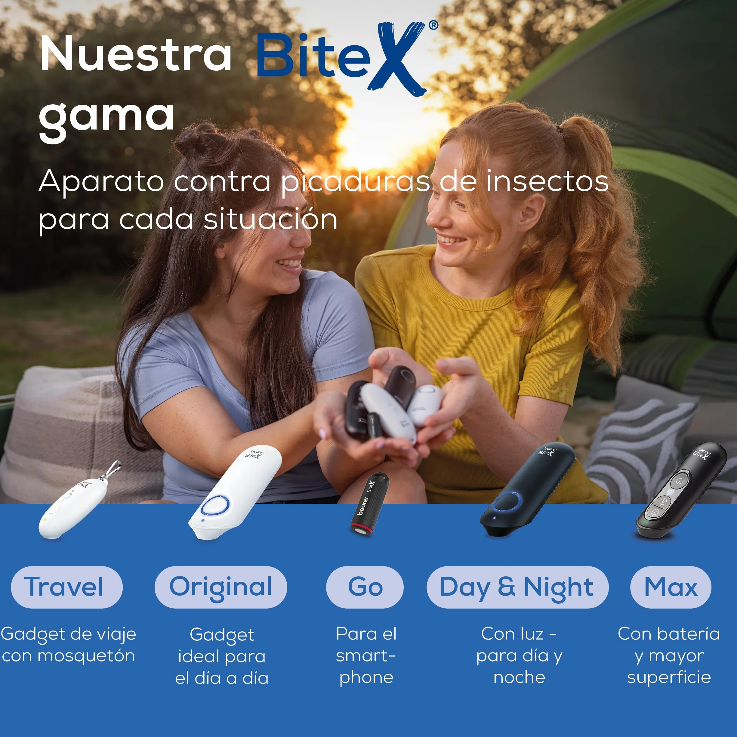 Beurer BiteX Original BR 60 Dispositivo para picaduras de insectos, bolígrafo térmico eléctrico