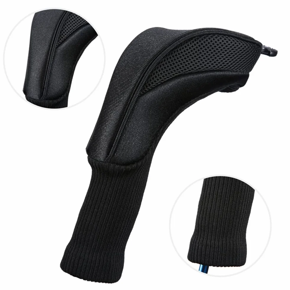Fundas para Palos de Golf - 3 Fundas para Cabezas de Golf para Maderas de Calle de Conductor | Driver Hybrids - Accesorios de Golf de Cuello Largo para Hombres, Mujeres, niños y niñas