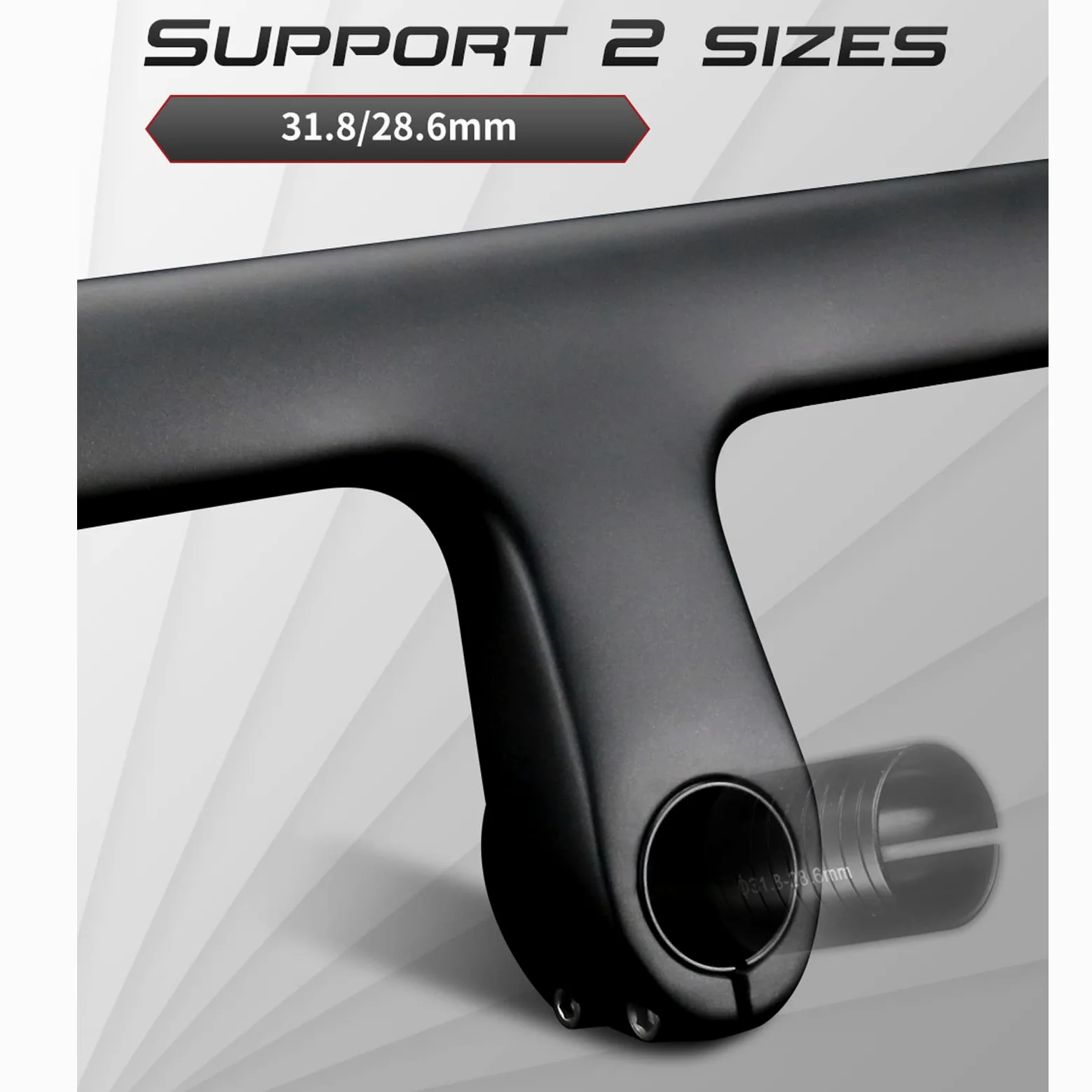 RXL SL OD2 31.8/28.6 manillar carretera carbono 400/420/440mm UD mate enrutamiento interno integrado manillares bicicleta carretera manillar bicicleta carretera carbono 440 * 100mm
