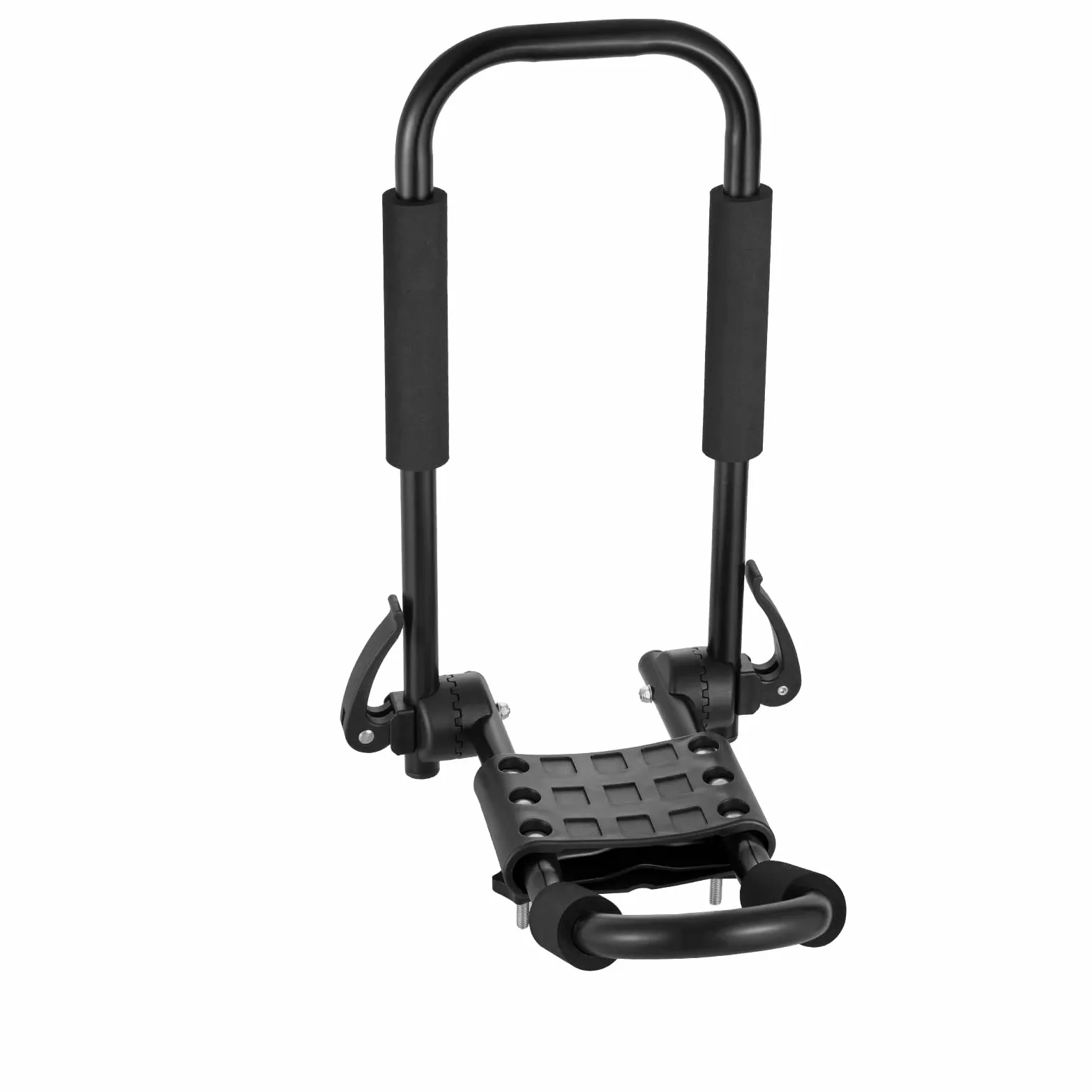 Delantero Y Trasero Baca Portaequipajes Kayak 2 Pares Blando Barra J Montaje Superior Plegable Rápido Soporte Amarre Tabla Surf Canoa Esquí Barras Coche(Unfoldable 2pcs)