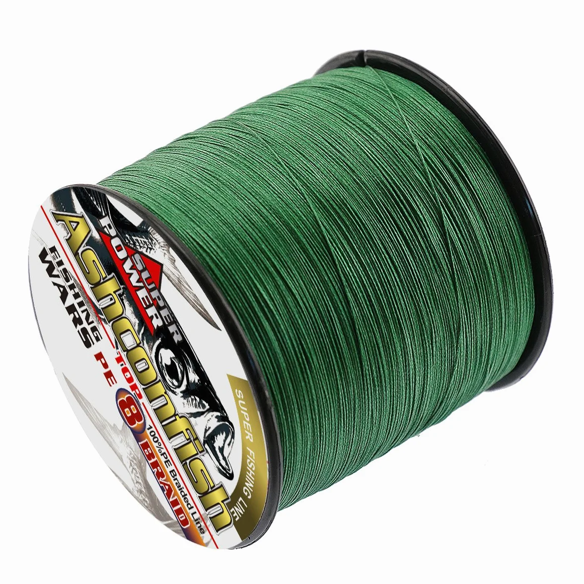 Ashconfish Braided Fishing Line-8 Strands Super Strong Fishing Wire 2000M/2187Yards-Abrasion Resistant Braided Lines-Incredible Superline-Zero Stretch-Superfine Diameter