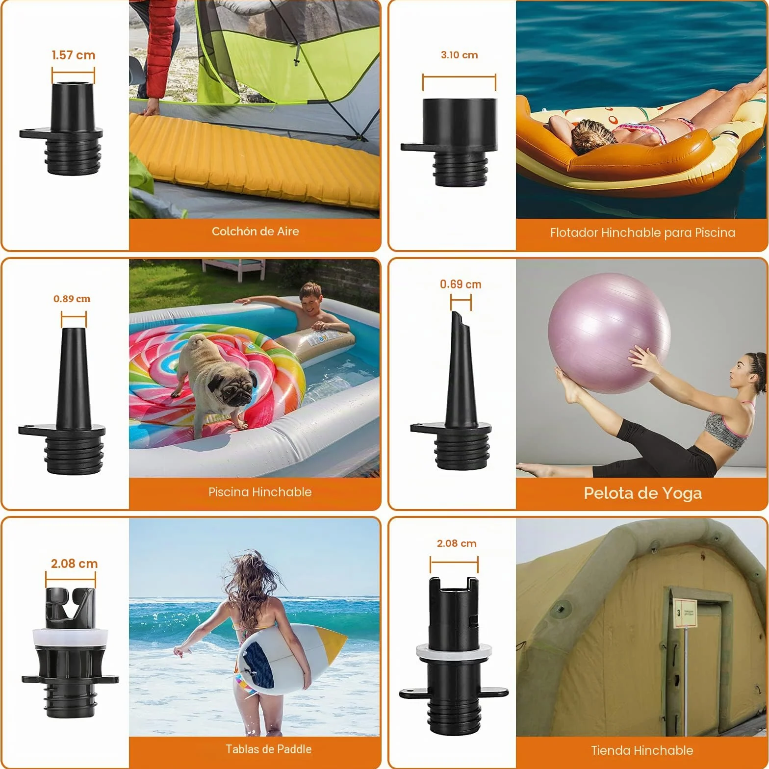 AGPtEK 6000mAh Bomba de Aire eléctrica Digital 16PSI 12V Recargable con Modo inflador y desinflador Rápido, Inflador Portátil de Alta Presión para Paddle Surf, Carpas, Sup y Botes inflables