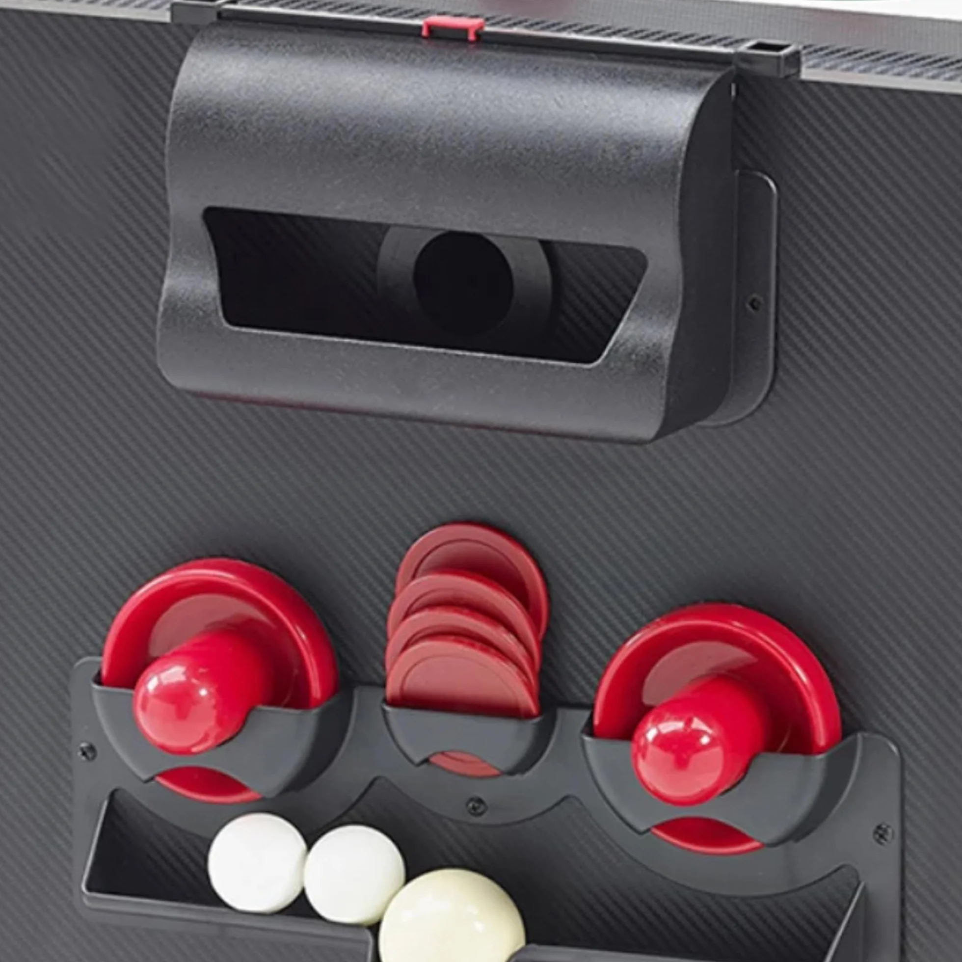 DEVESSPORT Multijuego Giratorio 4 en 1 Olimpus Mesa de Billar Air Hockey Ping-Pong Mesa de Comedor 203.5x112x81 cm