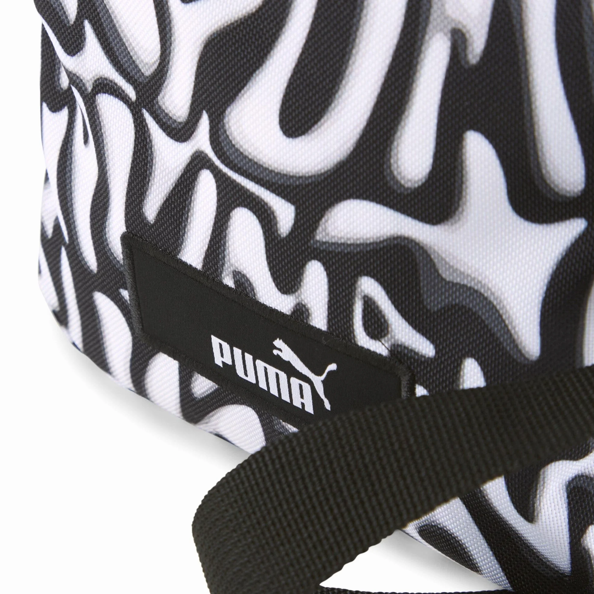 Puma PUMA ACADEMY AOP - Bolso portátil PUMA Black-Gra para PUMA Black-Grafiti AOP, talla única, PUMA Black-Grafiti AOP, One Size, bolso de mano