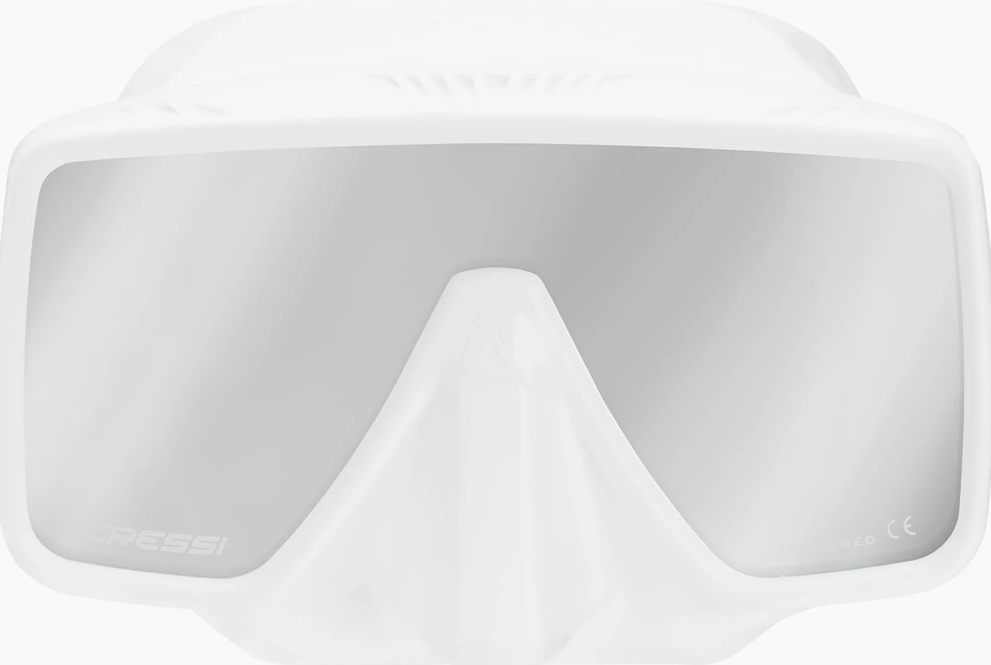 CRESSI Sf1 & Dry Combo - Set Máscara Cuadrada sin Marco con Lente Templada + Tubo Dry para Buceo Apnea y Snorkeling Unisex Adulto