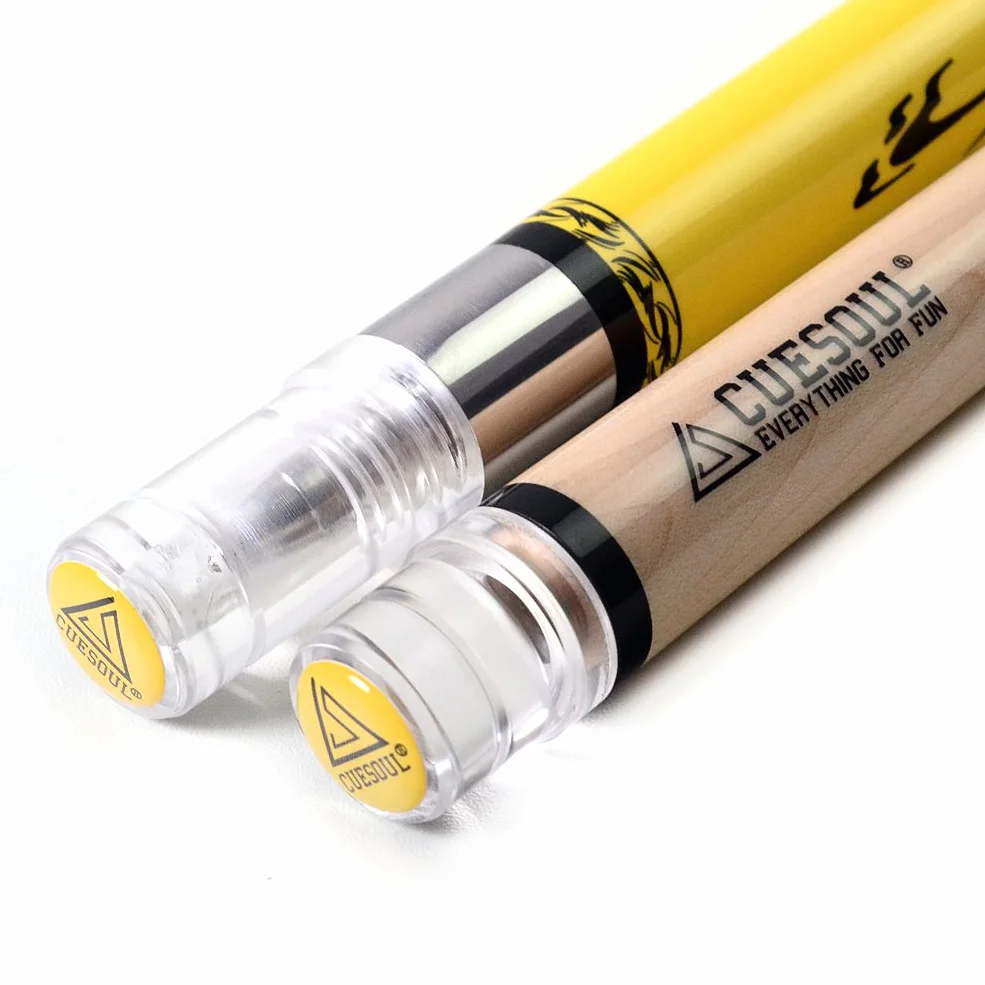CUESOUL DS y SOOCOO Taco de Billar de Arce Serie 58" 19 oz Punta 11,5 mm/12,5 mm/12,75 mm