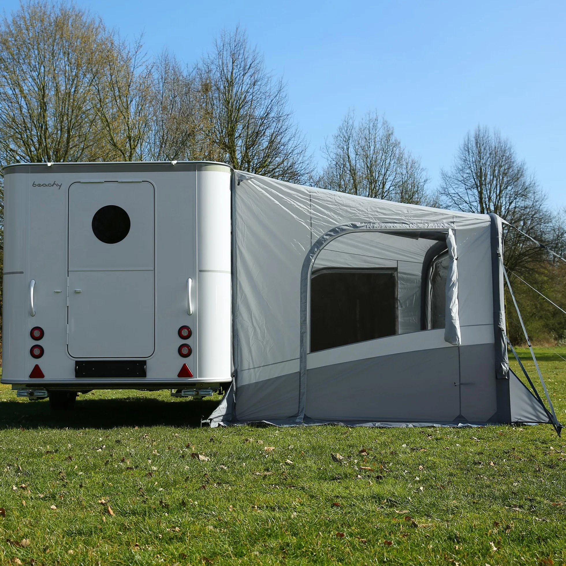 your GEAR Brela Air 360 – Tienda de campaña de aire para Hobby Beachy Caravan – Parasol y toldo para caravana con listón – UV 50+ (para Beachy 360)