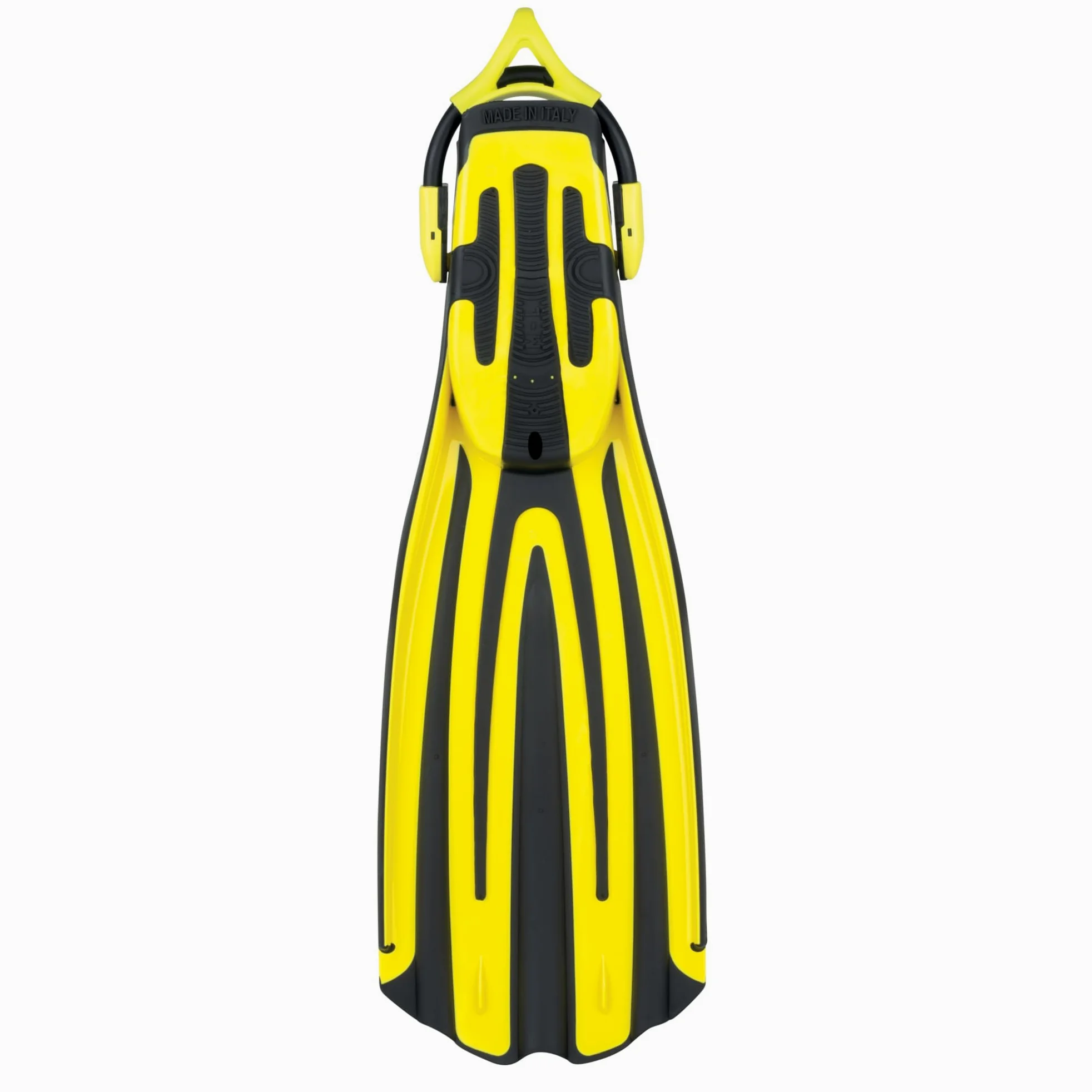 SEAC Aletas de buceo Propulsion S con correa elástica, fabricadas en Italia