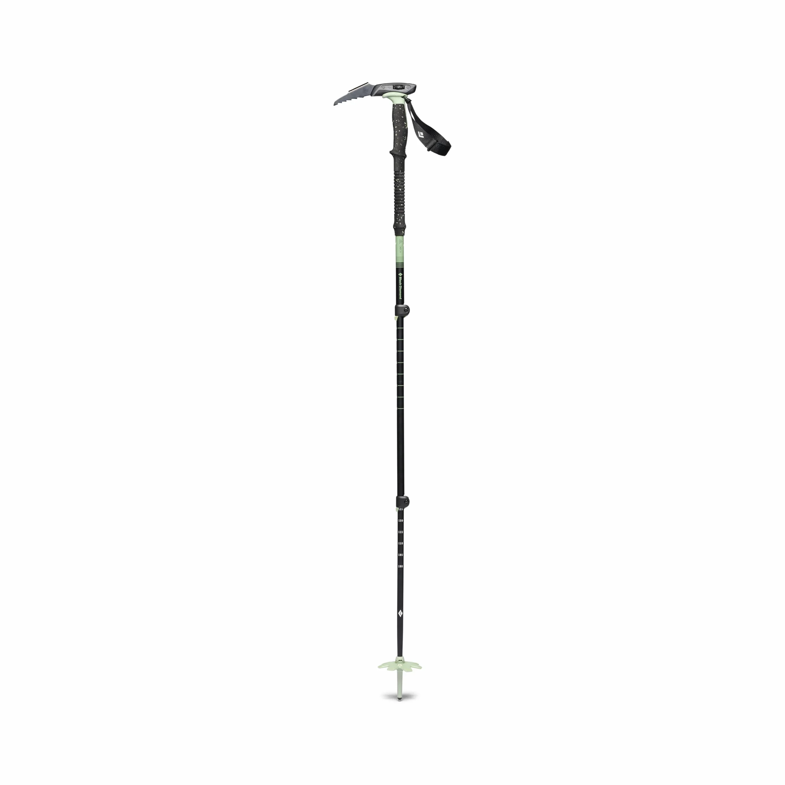Black Diamond Bastón de esquí Unisex para Adultos Expedition 3 Whippet, Desert Sage, 110-140 cm